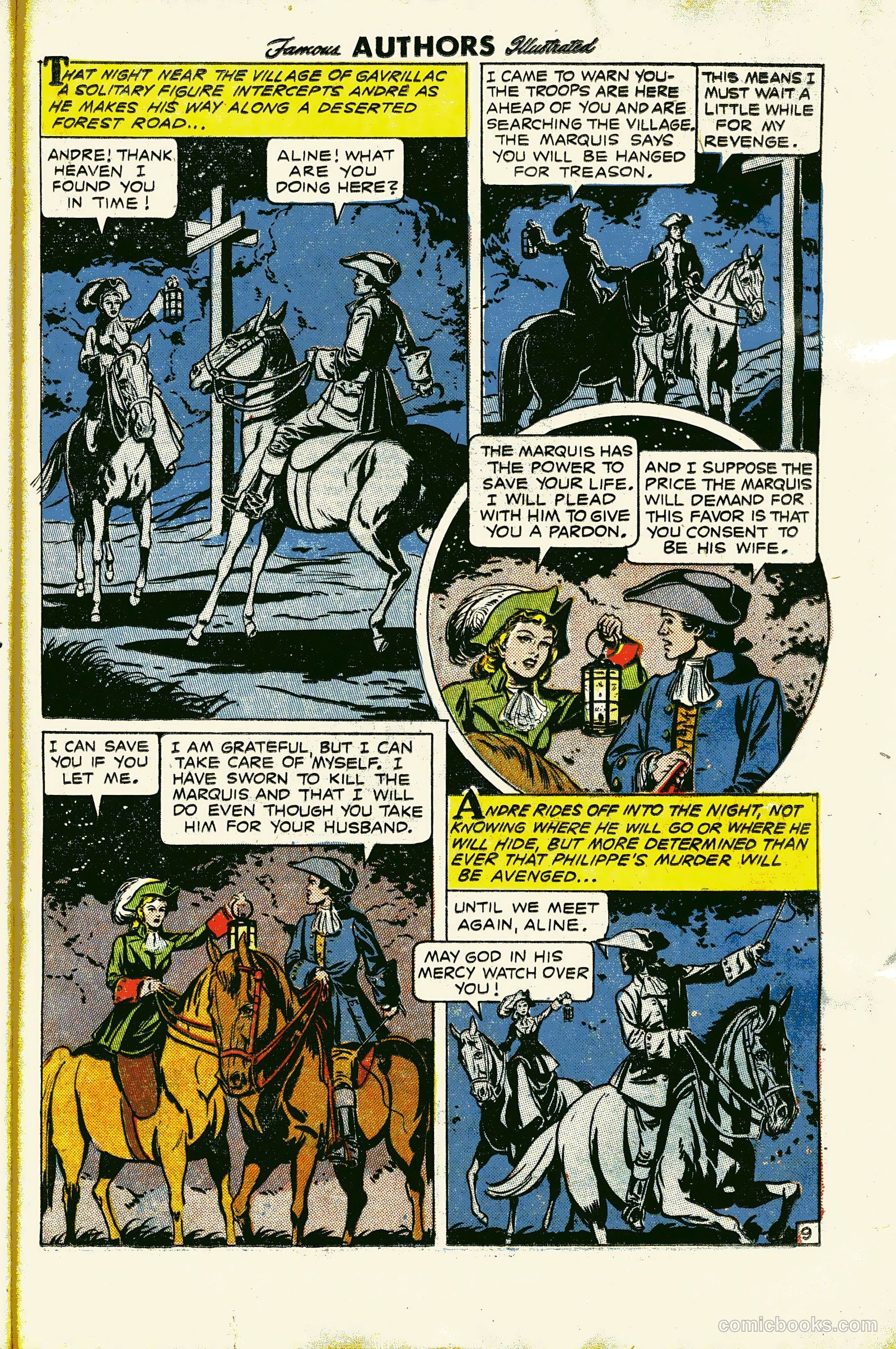 Stories By Famous Authors Illustrated 13 - Scaramouche #1 — page 11 of 36