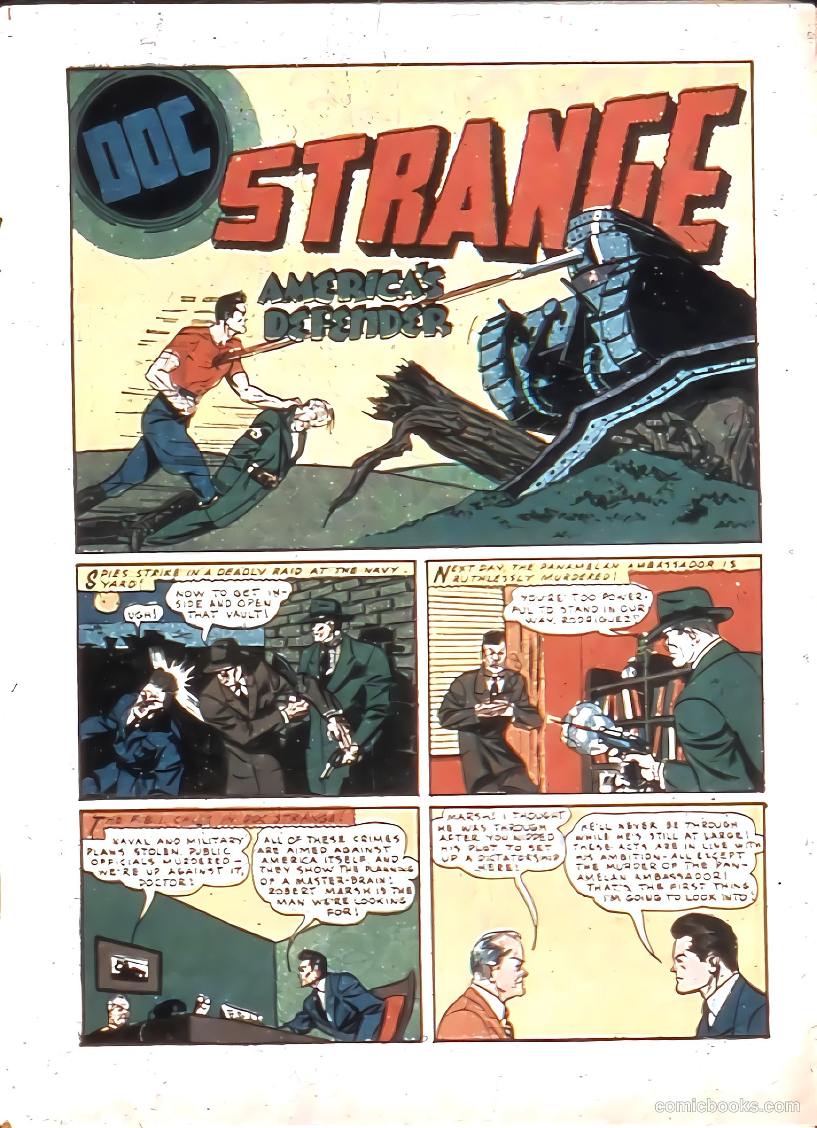 Thrilling Comics #11 (1940) — page 3 of 68