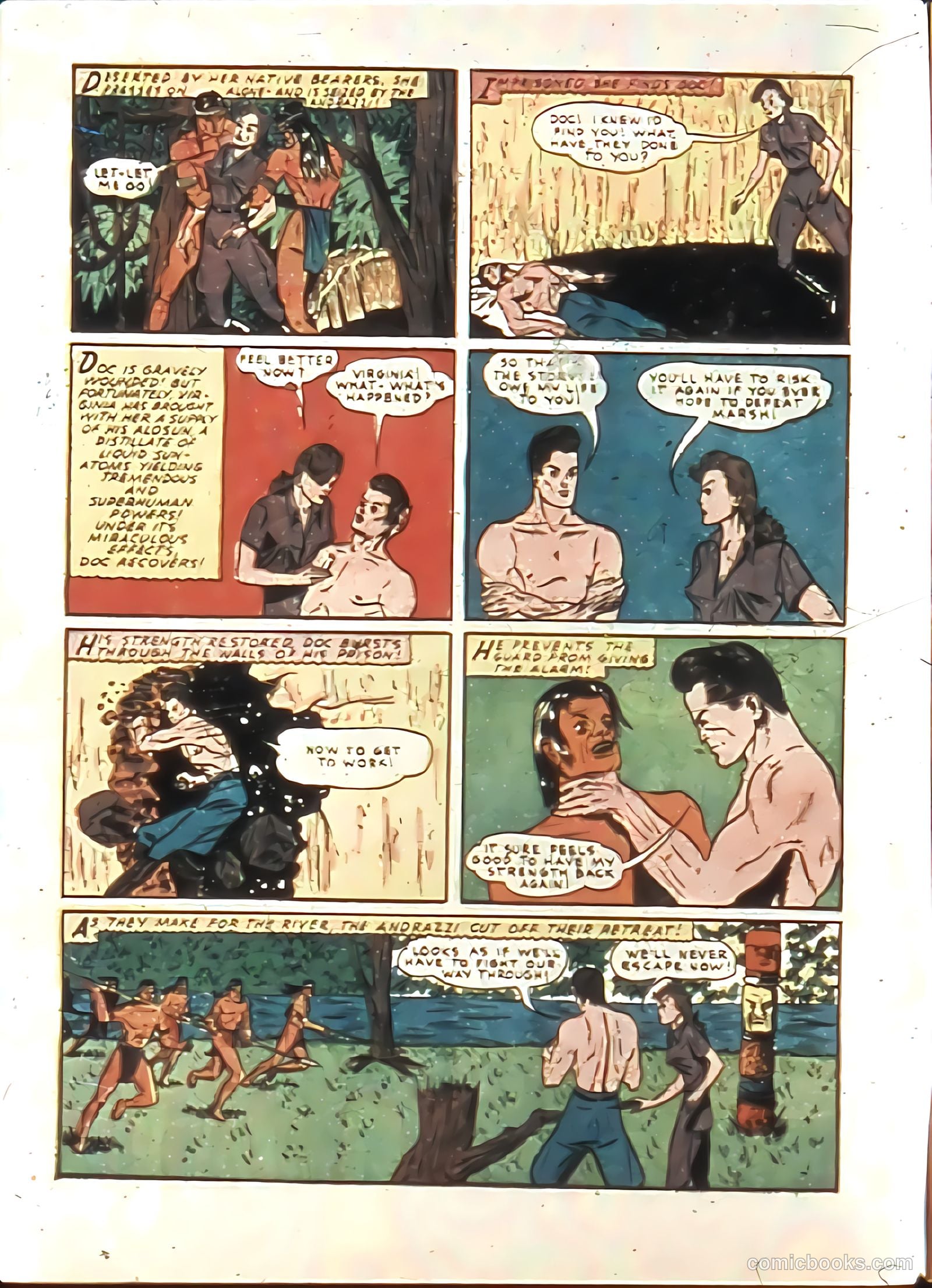 Thrilling Comics #11 (1940) — page 6 of 68