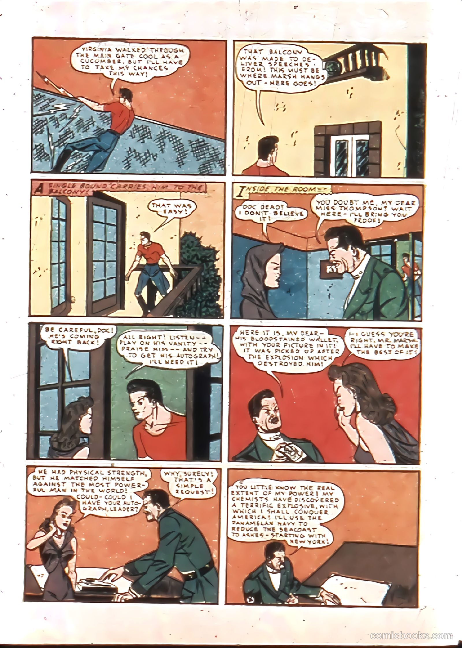 Thrilling Comics #11 (1940) — page 8 of 68