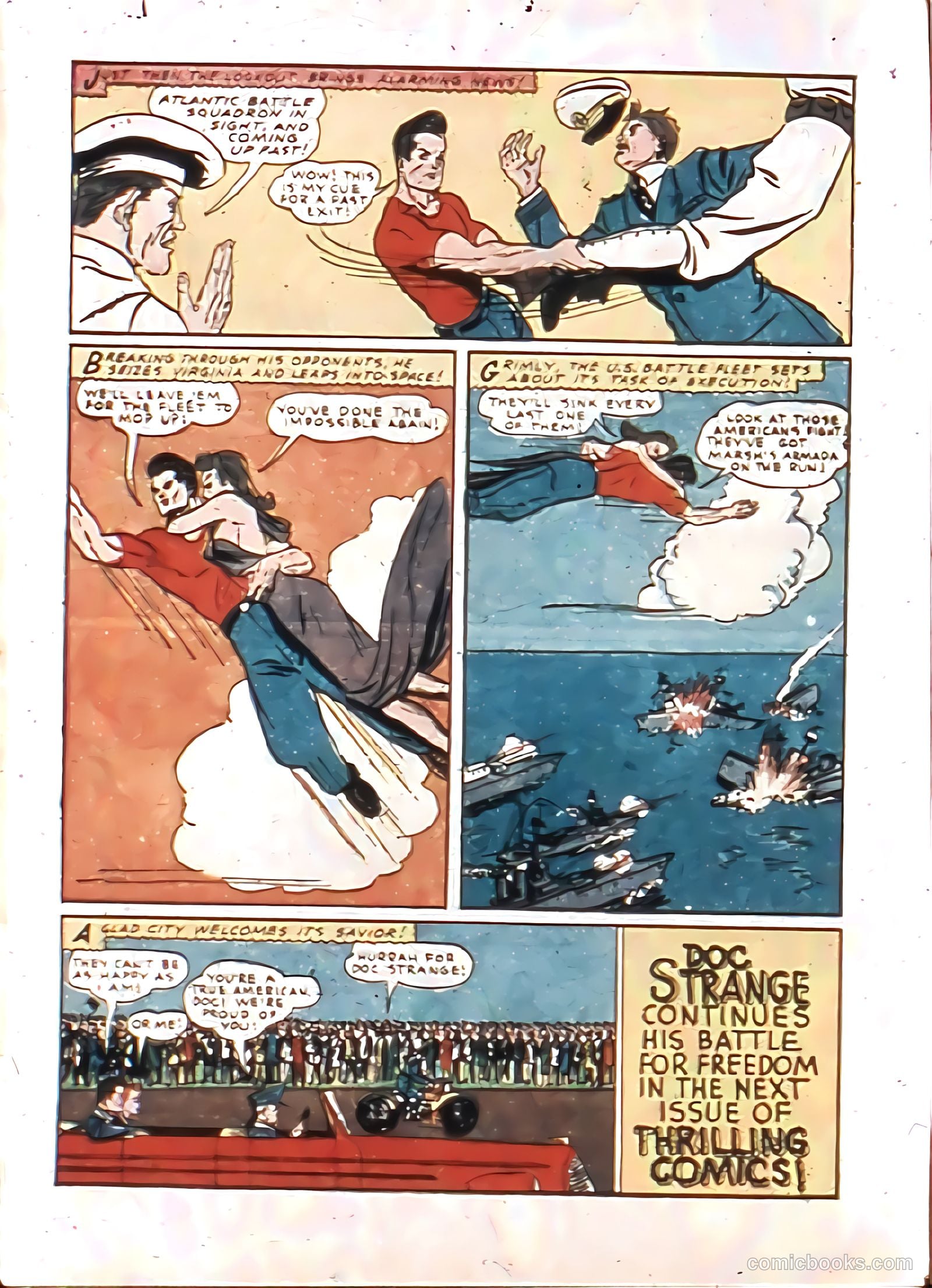 Thrilling Comics #11 (1940) — page 14 of 68