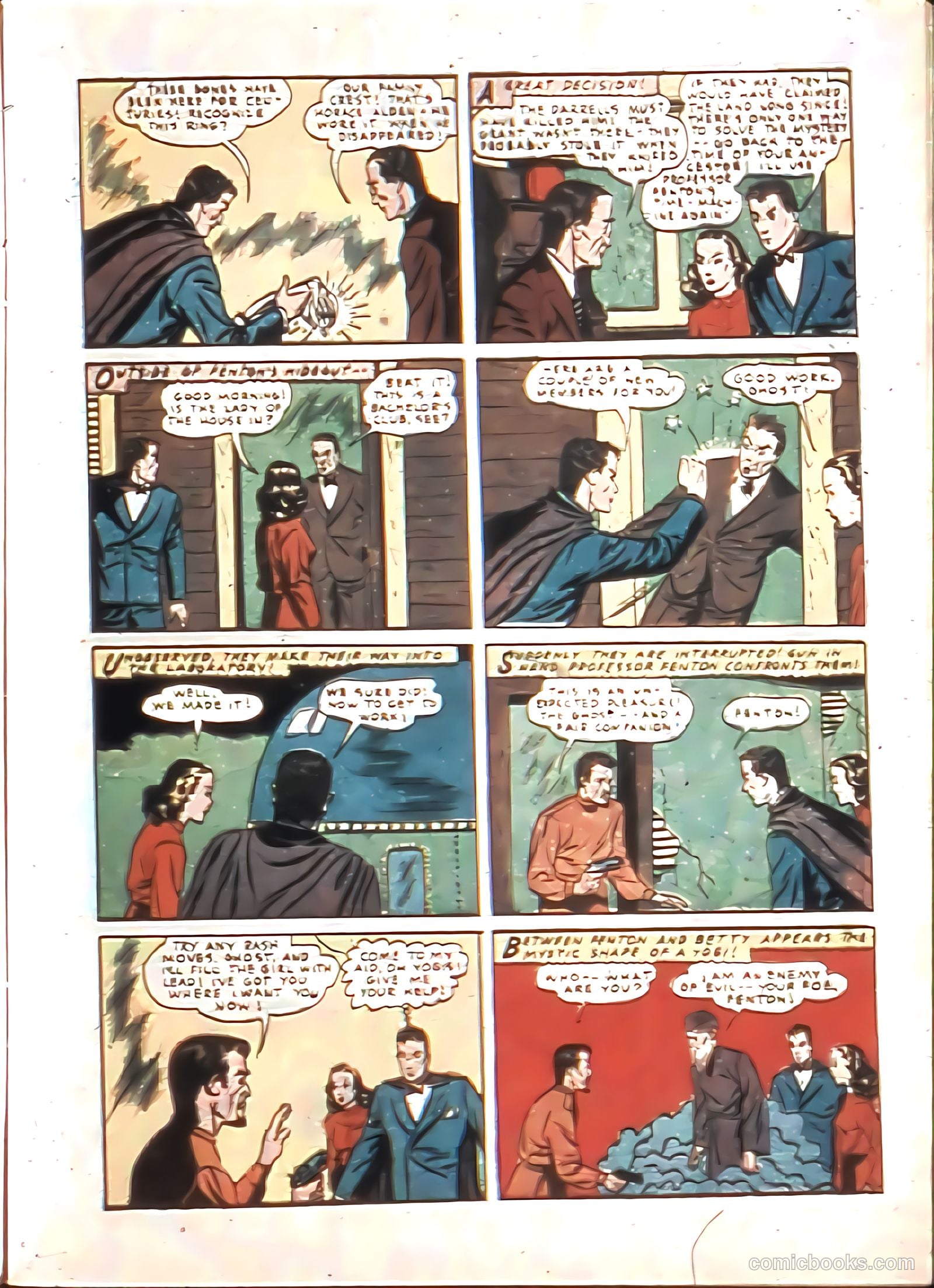 Thrilling Comics #11 (1940) — page 17 of 68