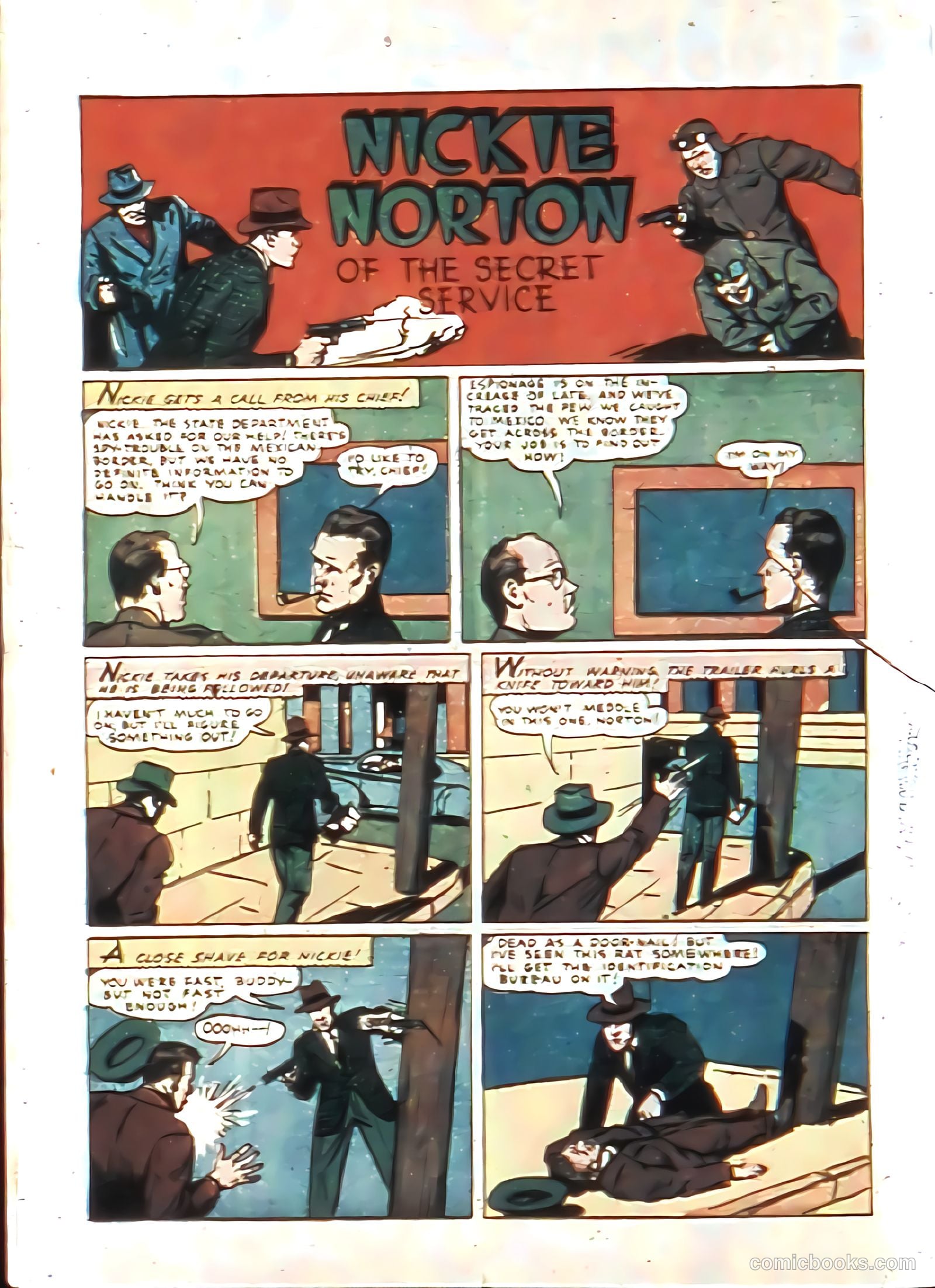 Thrilling Comics #11 (1940) — page 22 of 68