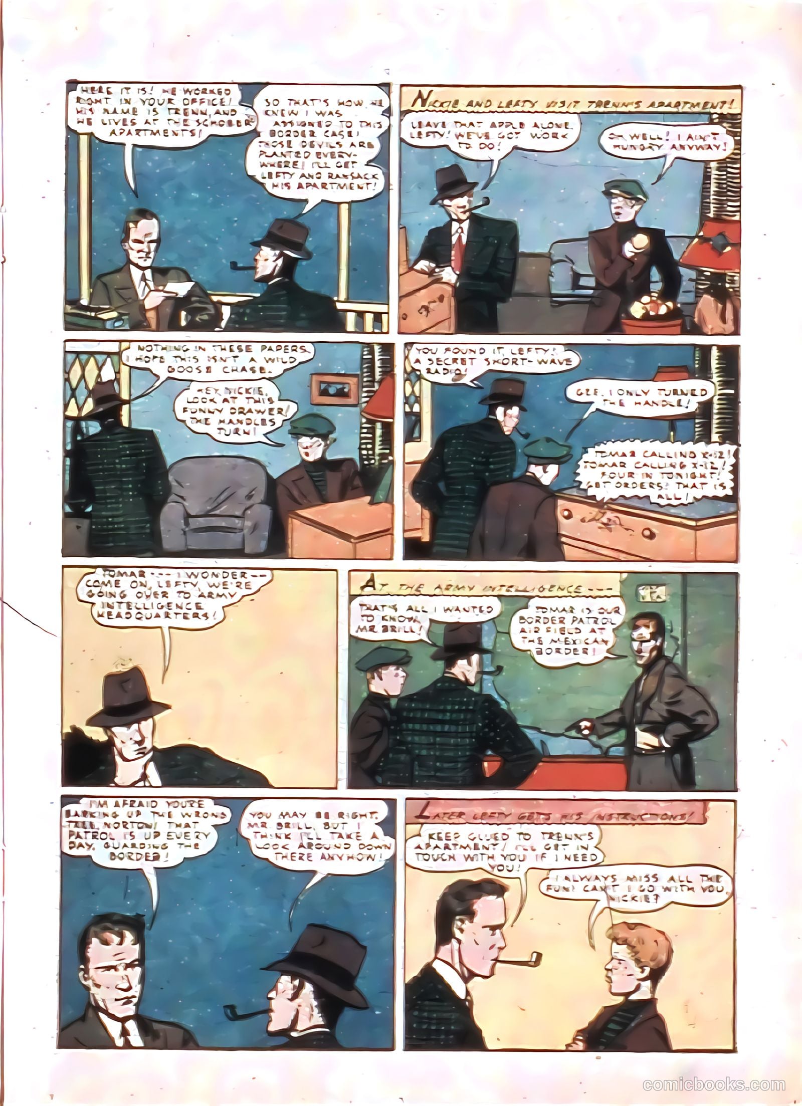Thrilling Comics #11 (1940) — page 23 of 68