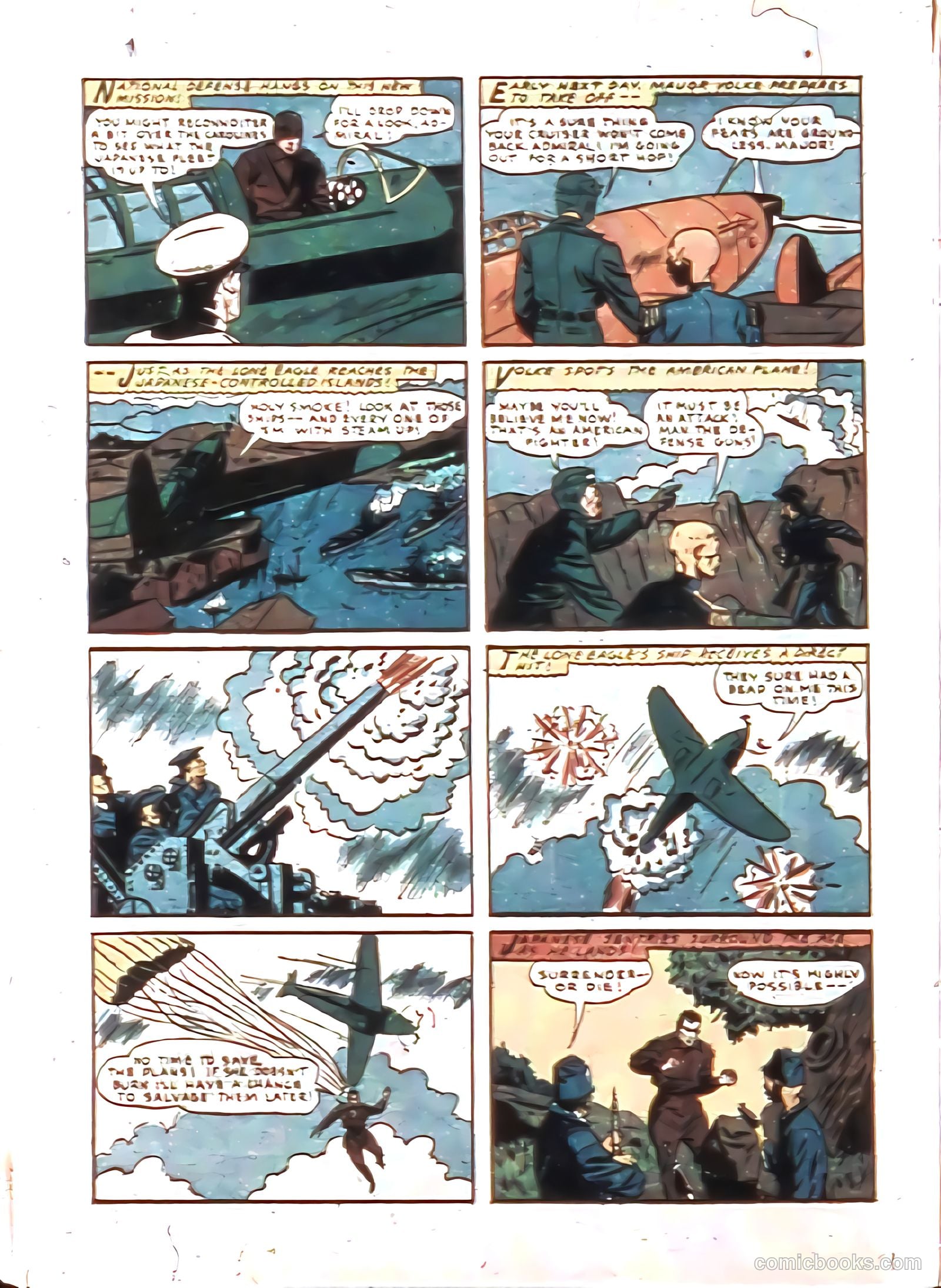 Thrilling Comics #11 (1940) — page 30 of 68