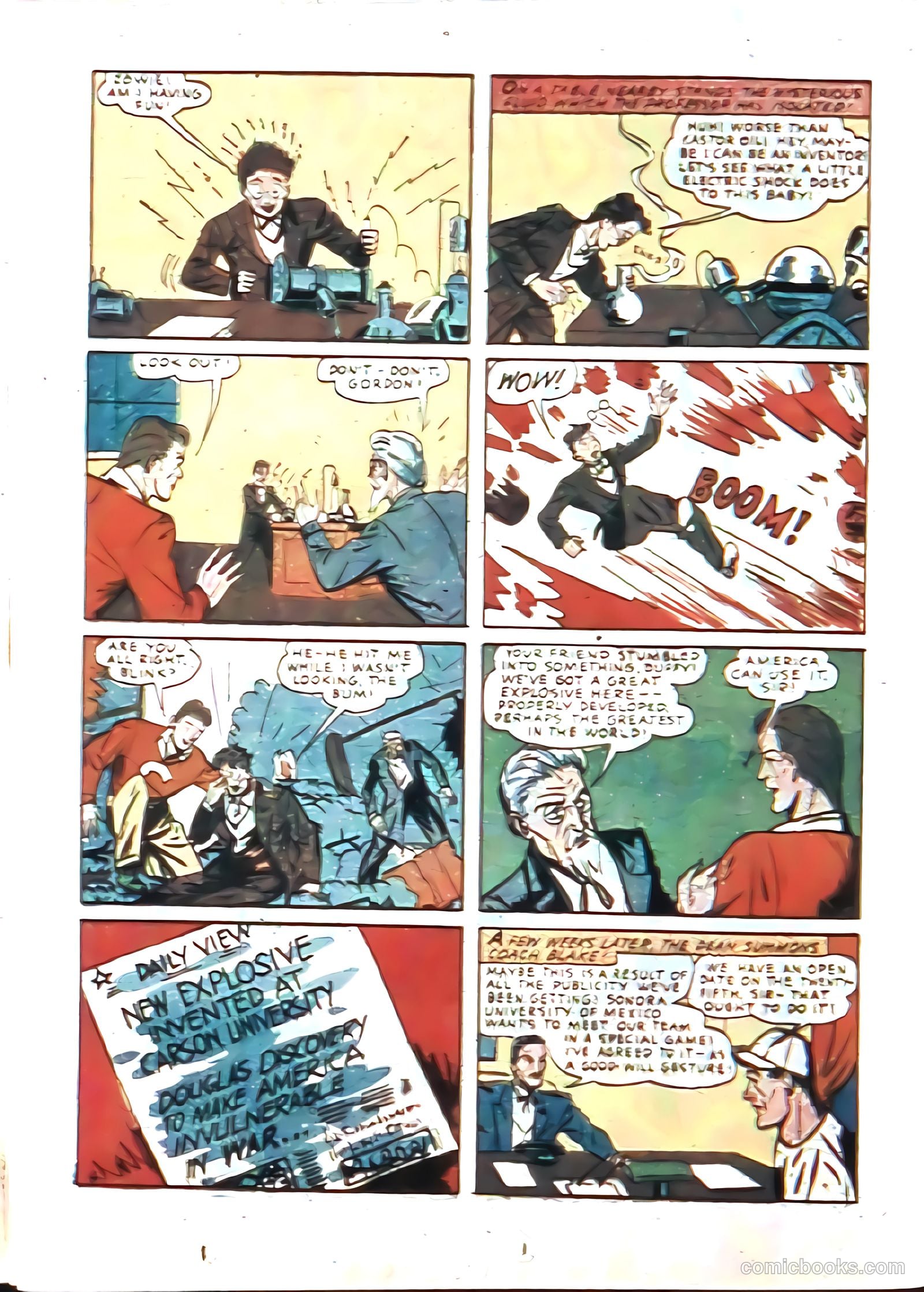 Thrilling Comics #11 (1940) — page 36 of 68