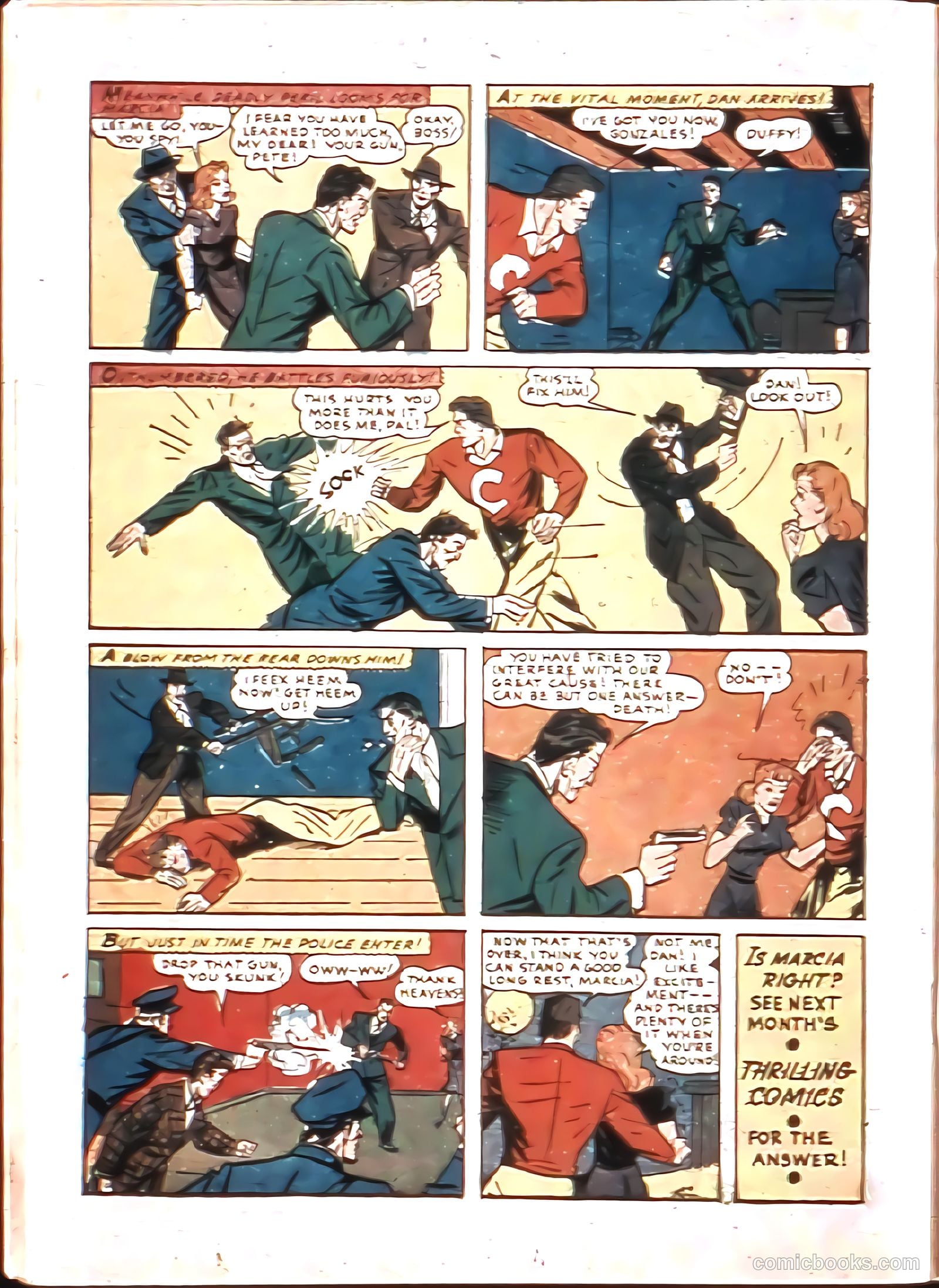 Thrilling Comics #11 (1940) — page 42 of 68