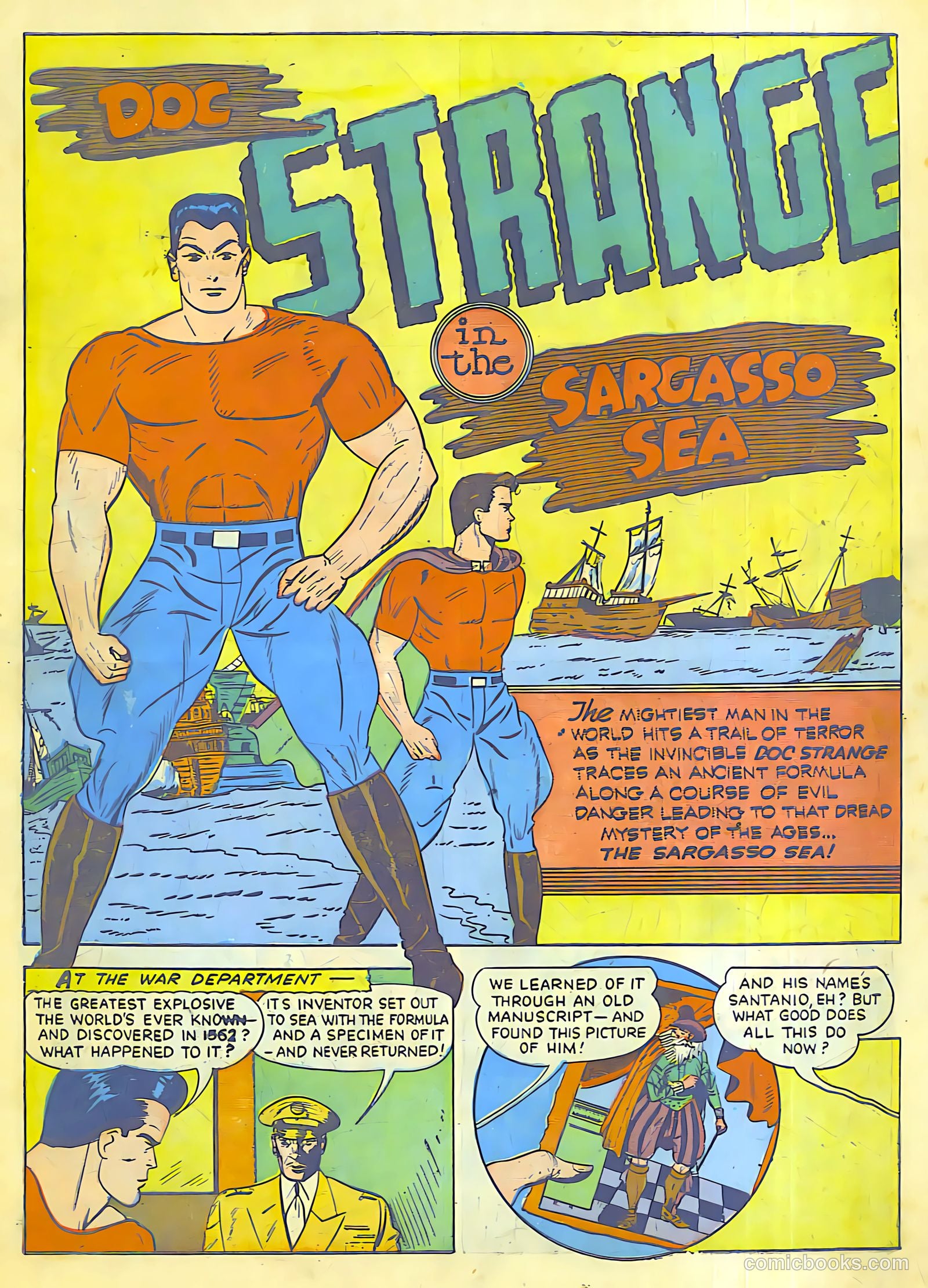 Thrilling Comics #26 (1940) — page 4 of 69