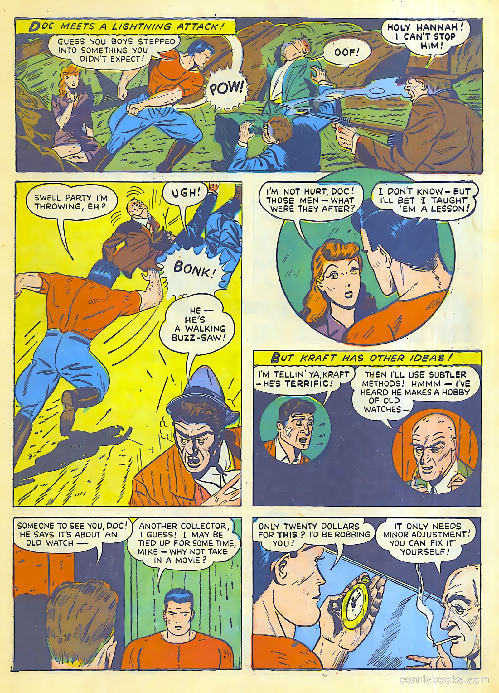 Thrilling Comics #26 (1940) — page 6 of 69