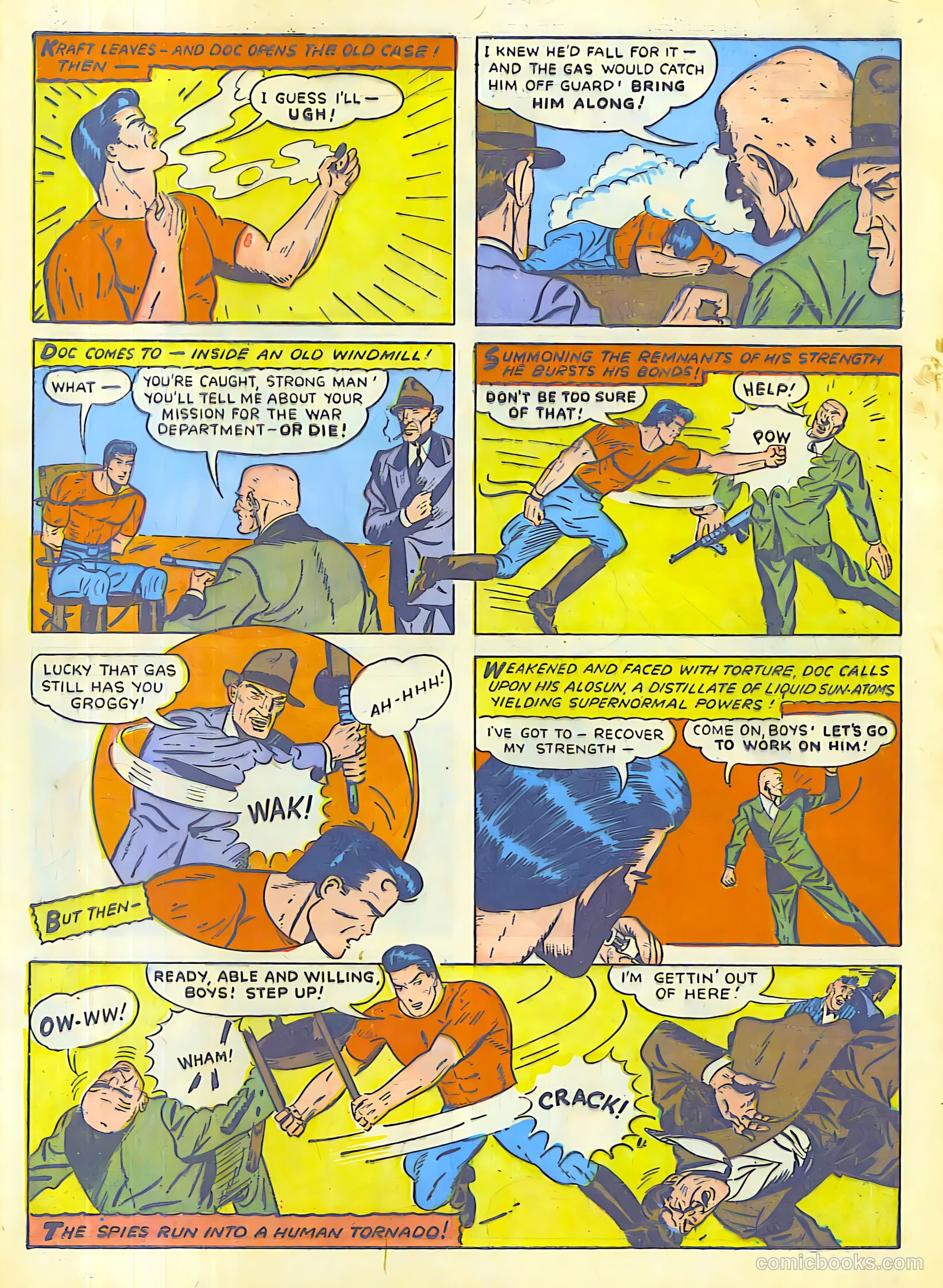Thrilling Comics #26 (1940) — page 7 of 69