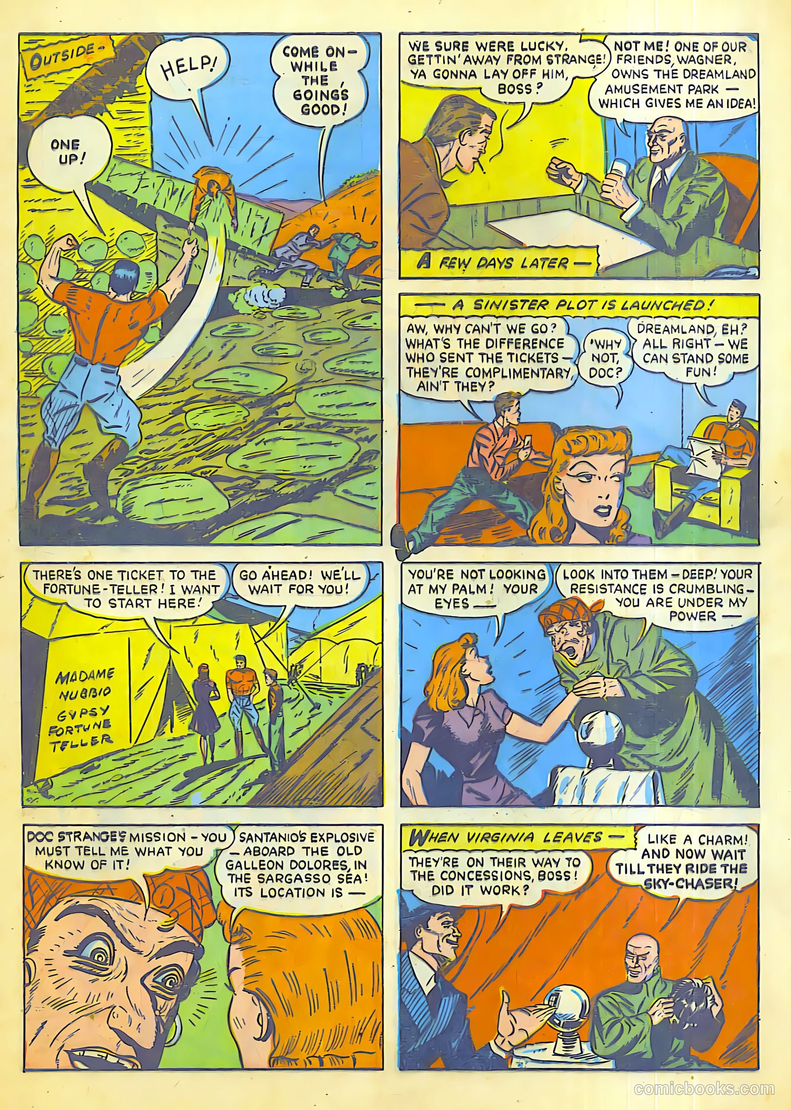 Thrilling Comics #26 (1940) — page 8 of 69