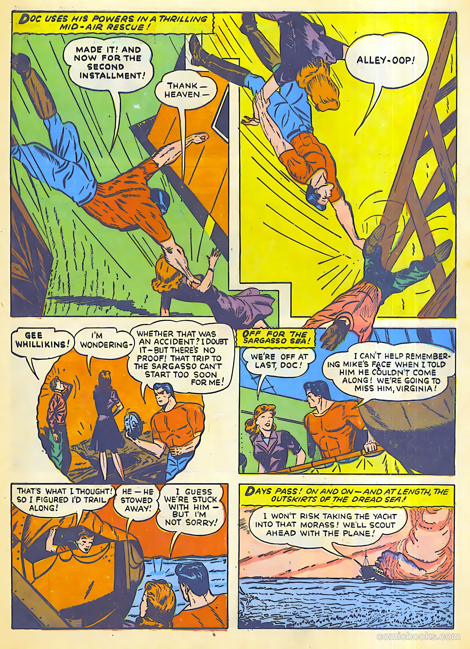 Thrilling Comics #26 (1940) — page 10 of 69