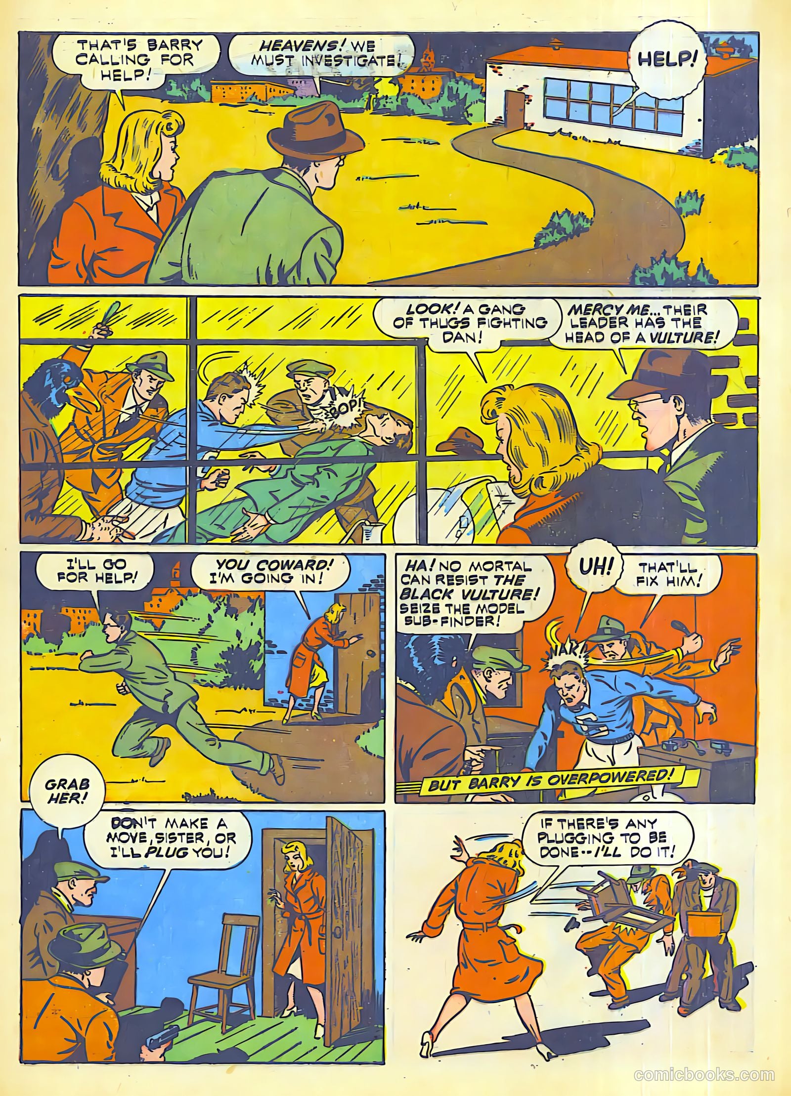 Thrilling Comics #26 (1940) — page 18 of 69