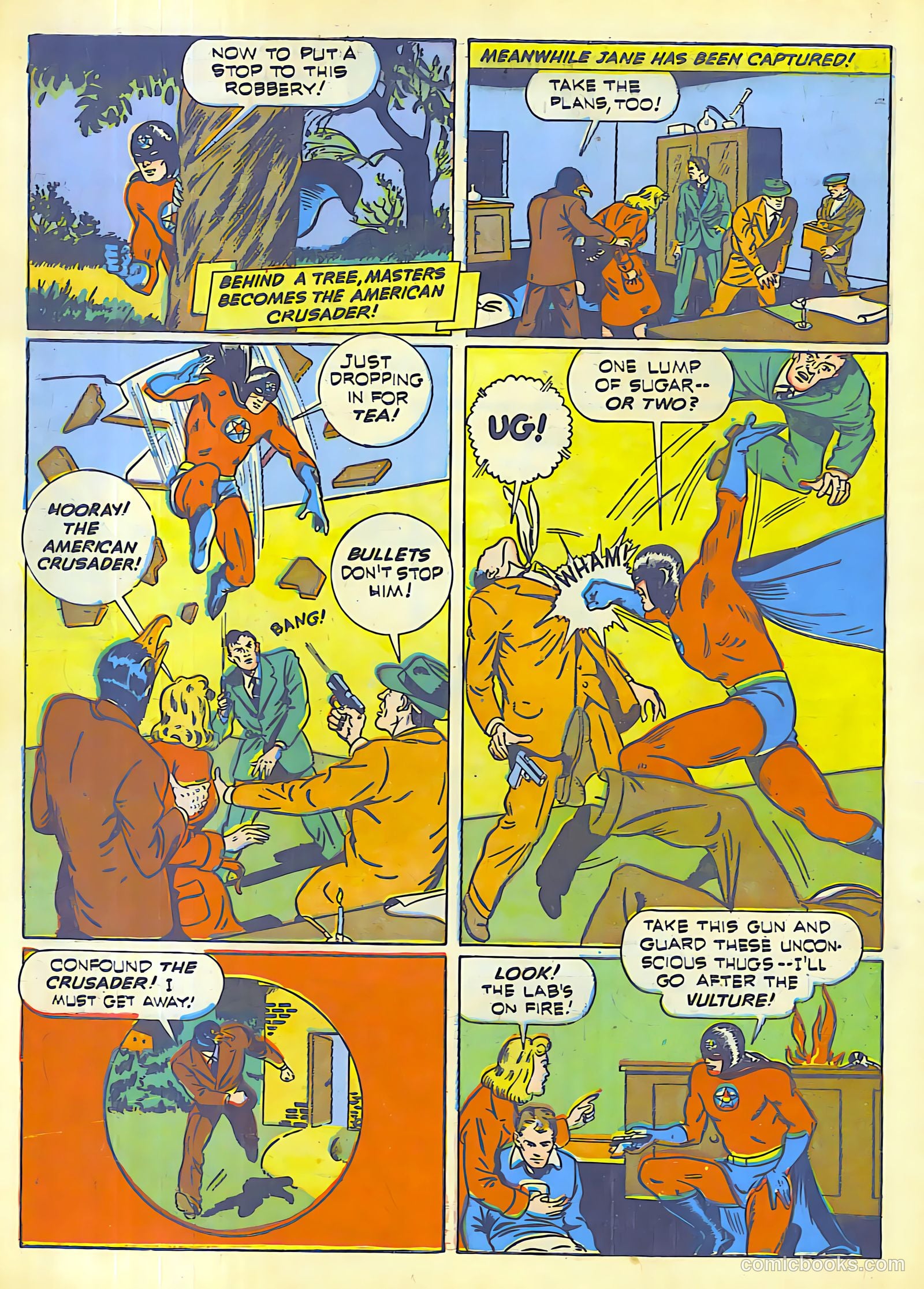 Thrilling Comics #26 (1940) — page 19 of 69