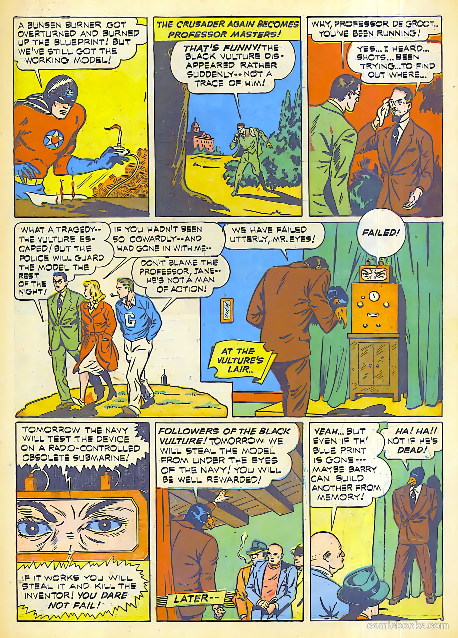 Thrilling Comics #26 (1940) — page 20 of 69