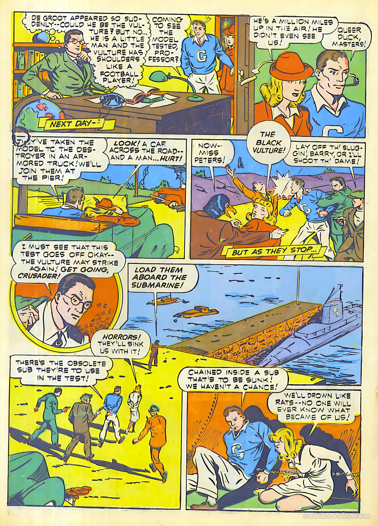 Thrilling Comics #26 (1940) — page 21 of 69