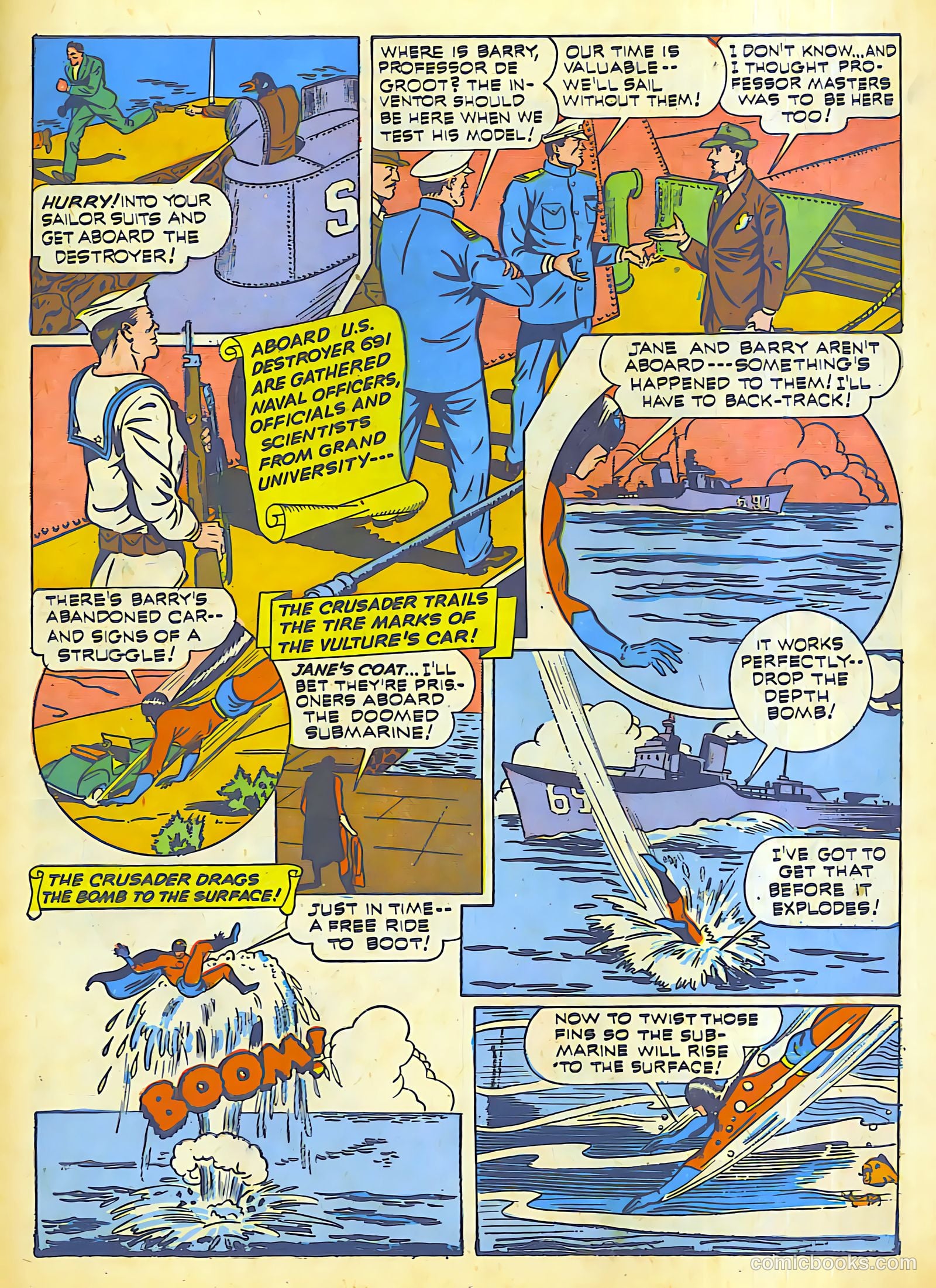 Thrilling Comics #26 (1940) — page 22 of 69