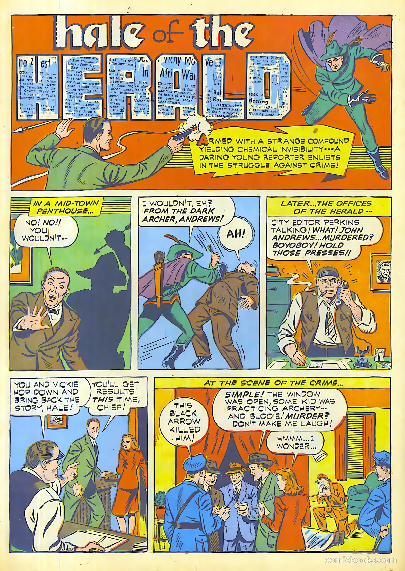 Thrilling Comics #26 (1940) — page 25 of 69