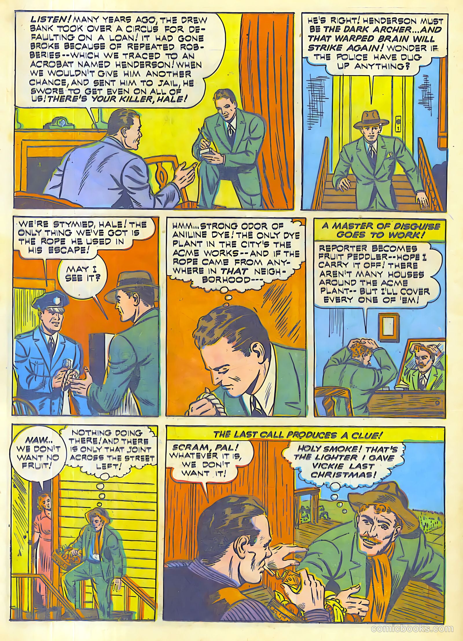 Thrilling Comics #26 (1940) — page 31 of 69