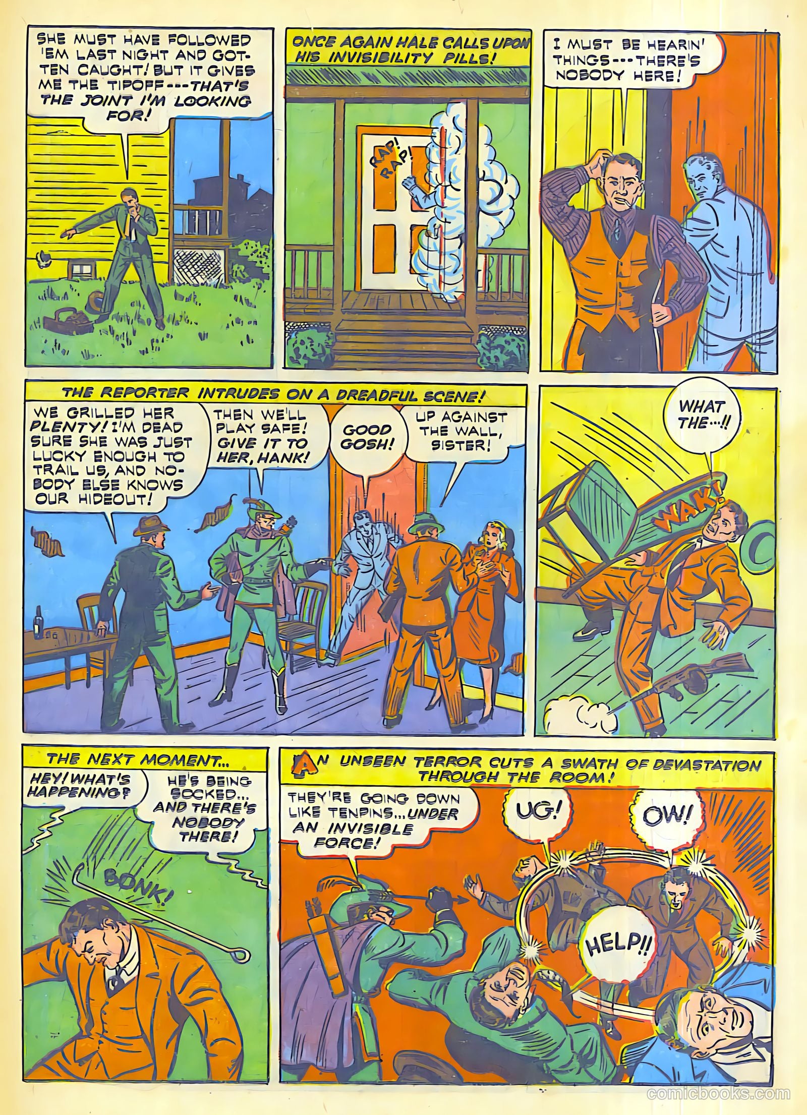 Thrilling Comics #26 (1940) — page 32 of 69