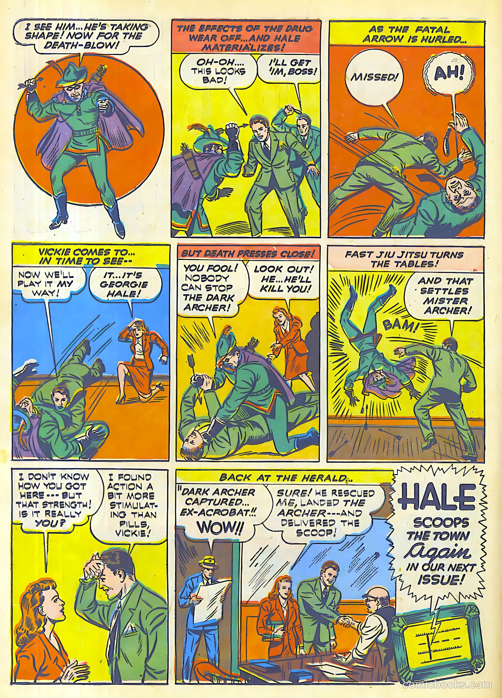 Thrilling Comics #26 (1940) — page 33 of 69