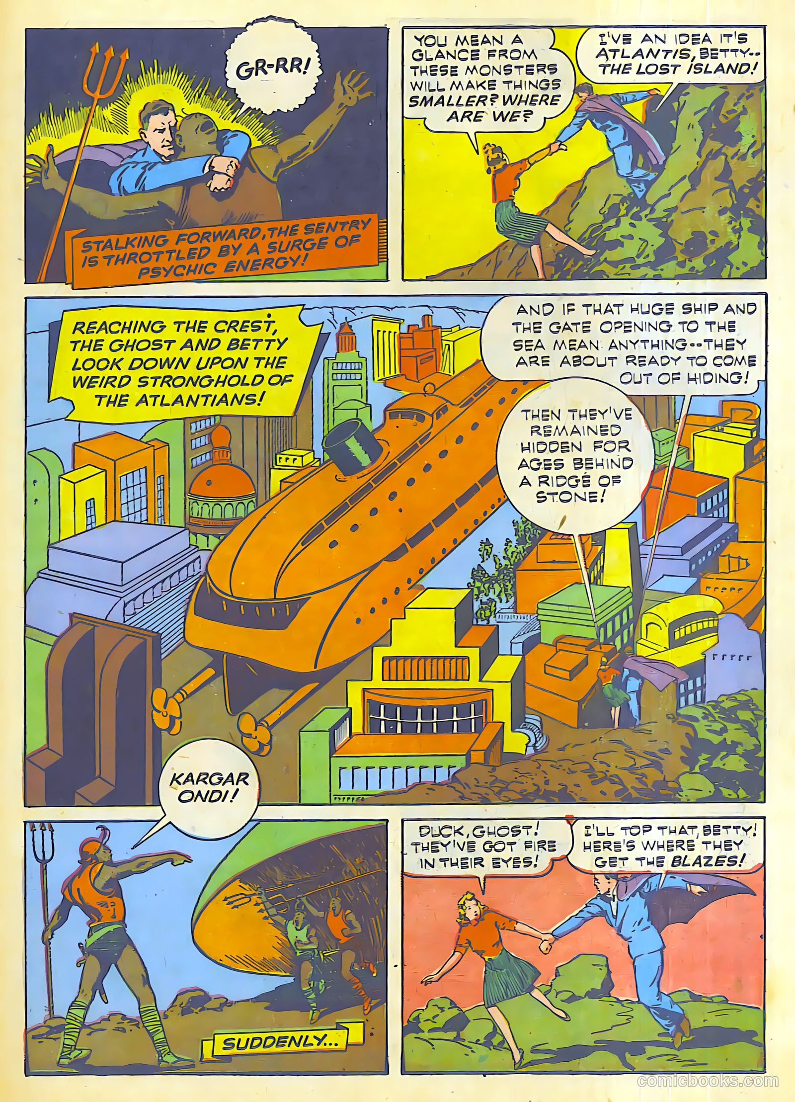 Thrilling Comics #26 (1940) — page 46 of 69