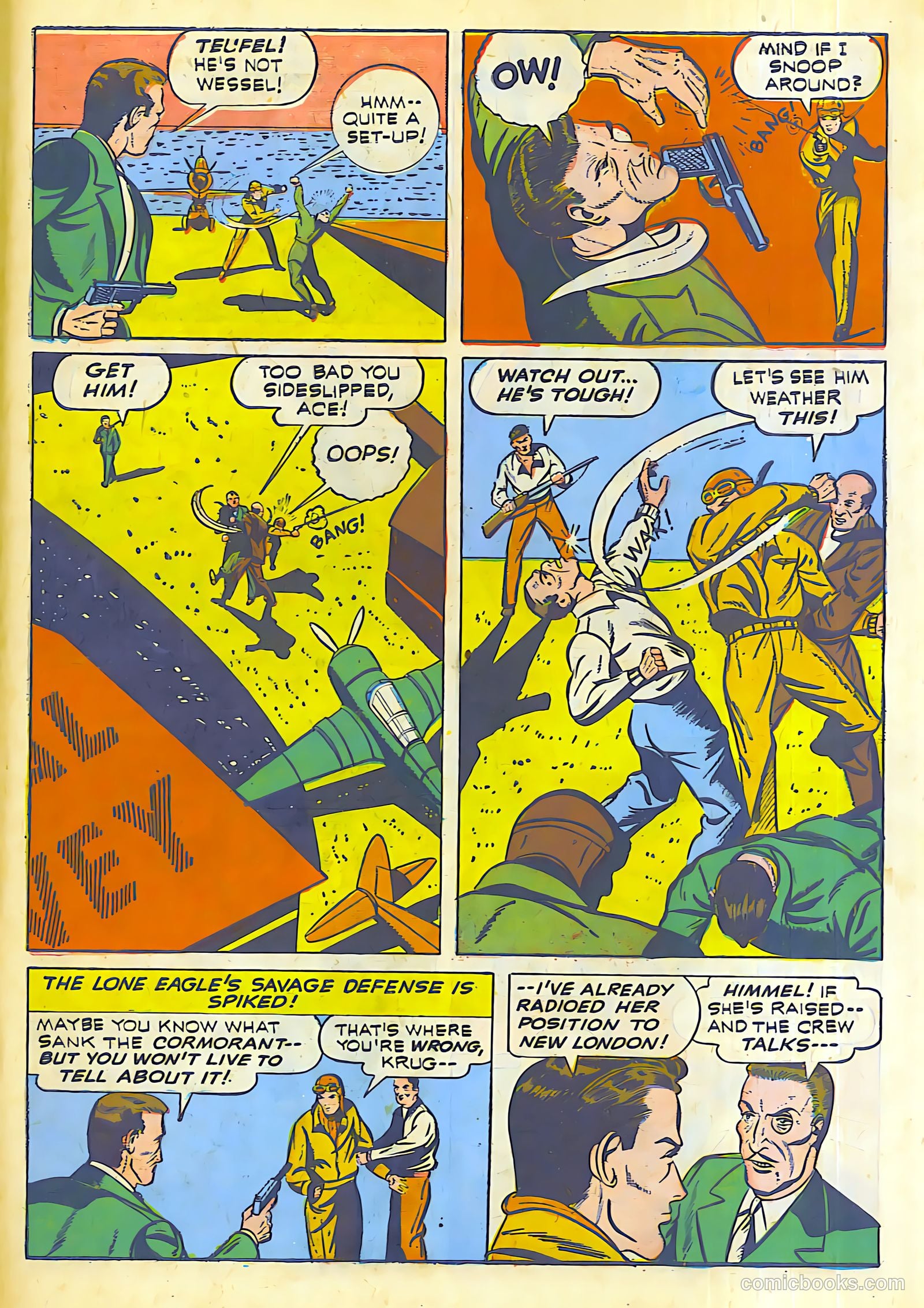 Thrilling Comics #26 (1940) — page 54 of 69