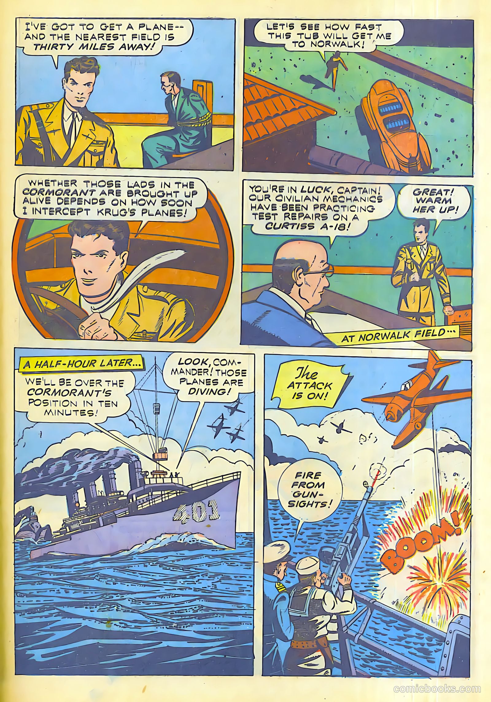 Thrilling Comics #26 (1940) — page 56 of 69