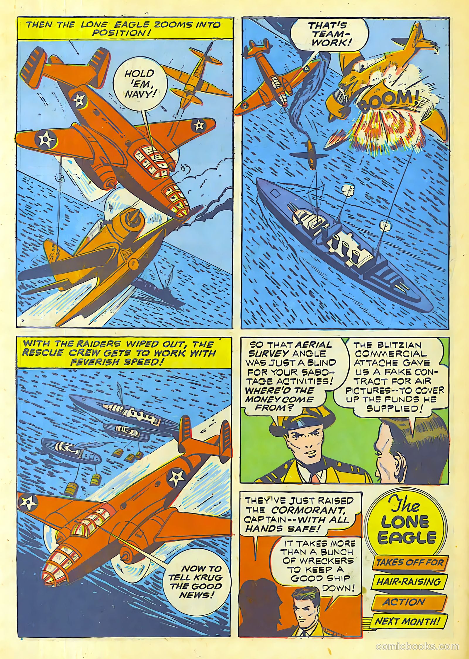 Thrilling Comics #26 (1940) — page 57 of 69