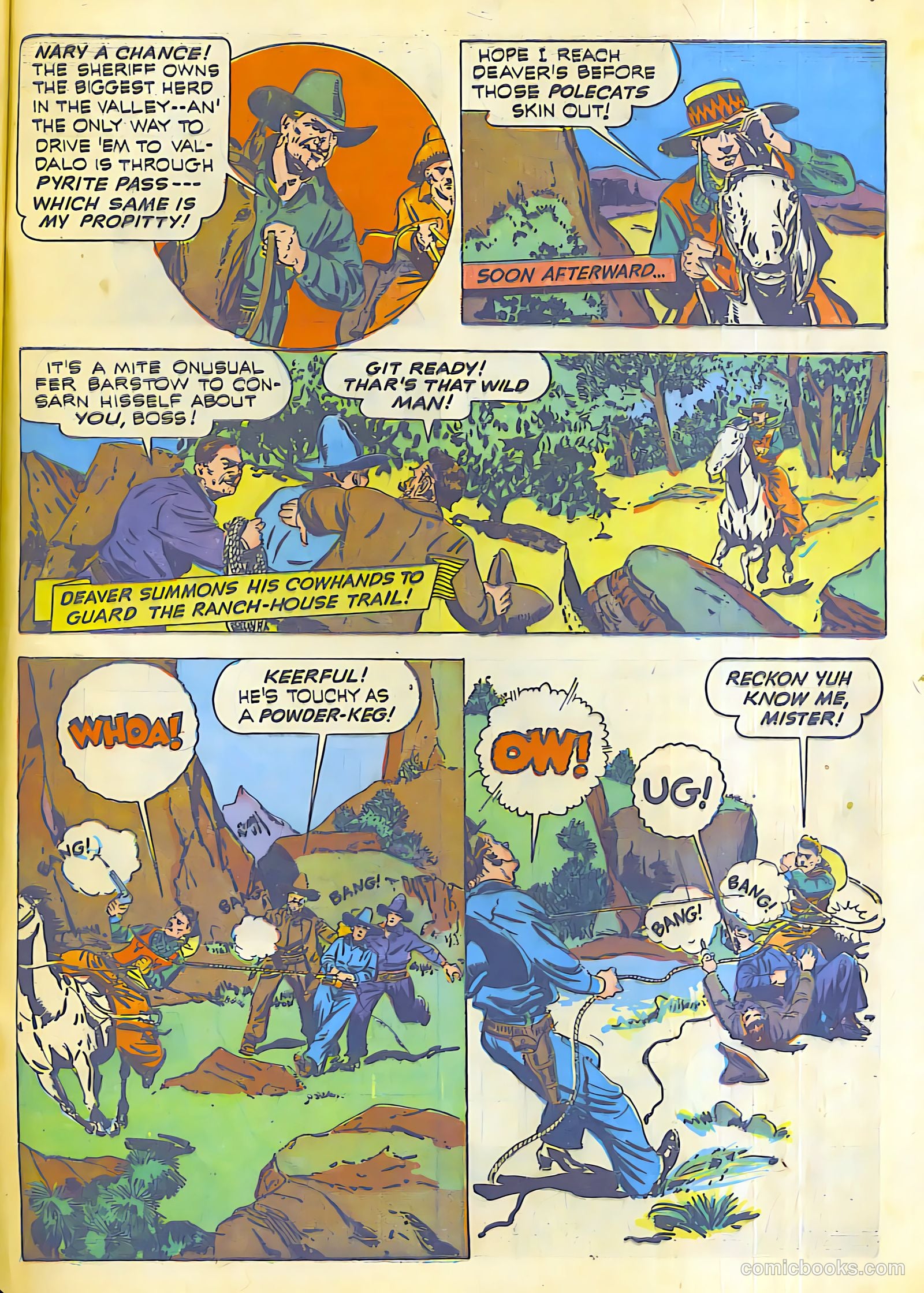 Thrilling Comics #26 (1940) — page 64 of 69