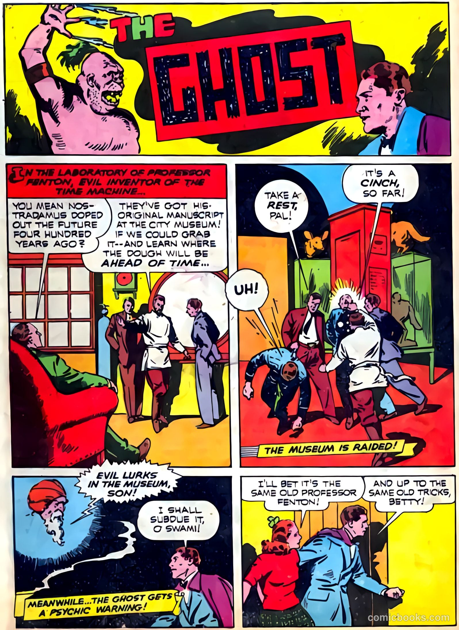 Thrilling Comics #32 (1940) — page 2 of 19