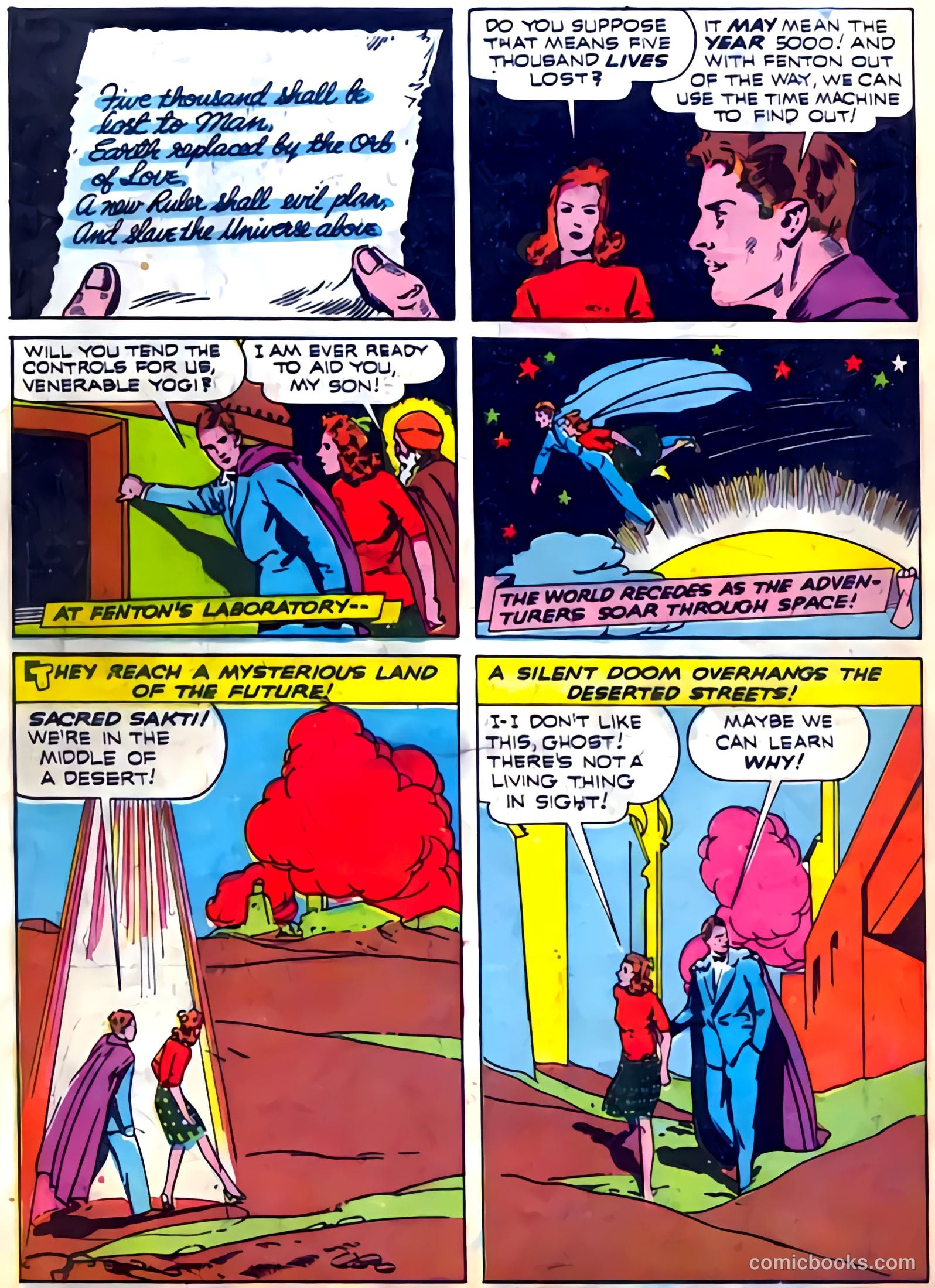 Thrilling Comics #32 (1940) — page 4 of 19