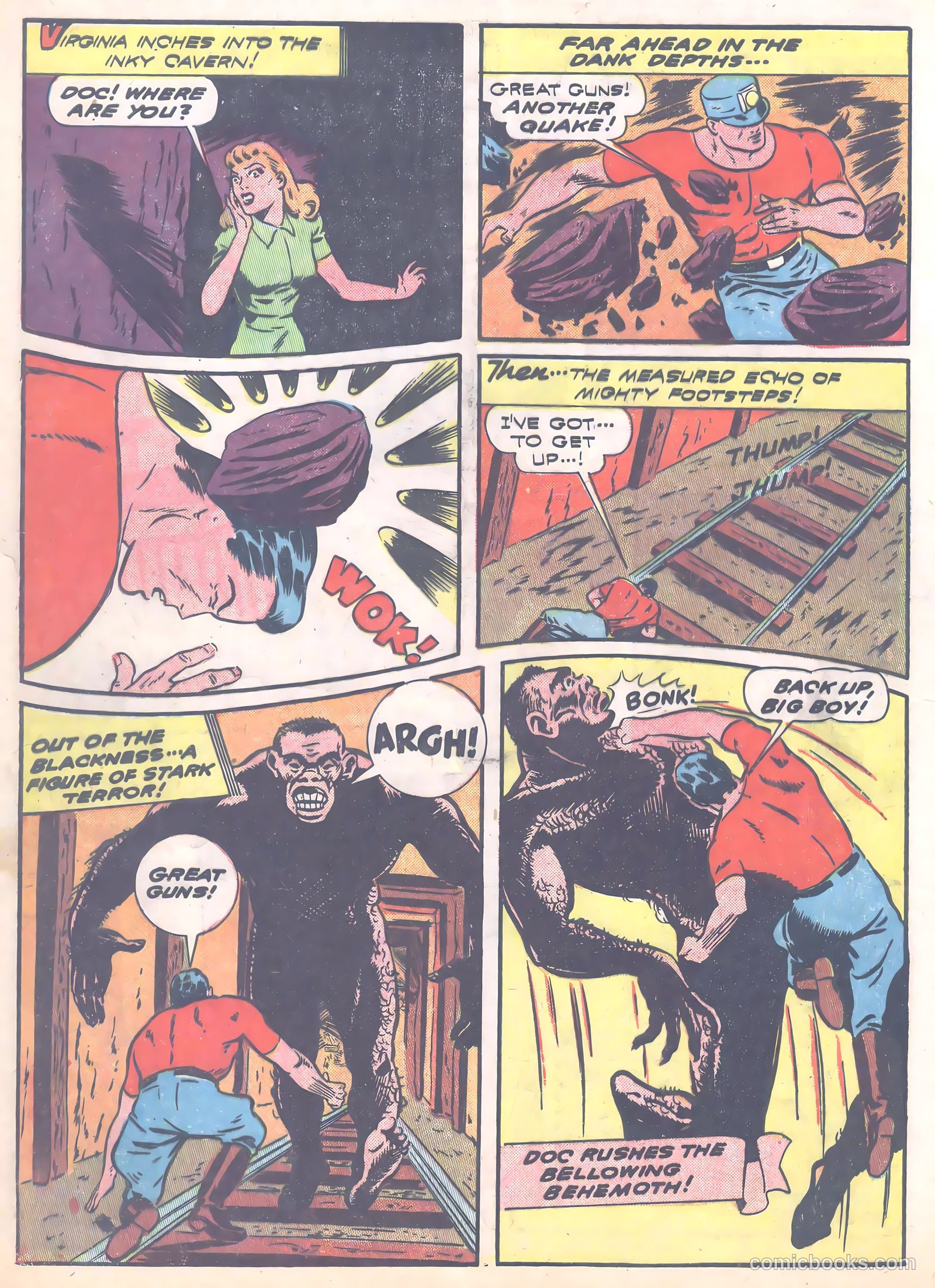 Thrilling Comics #32 (1940) — page 8 of 19