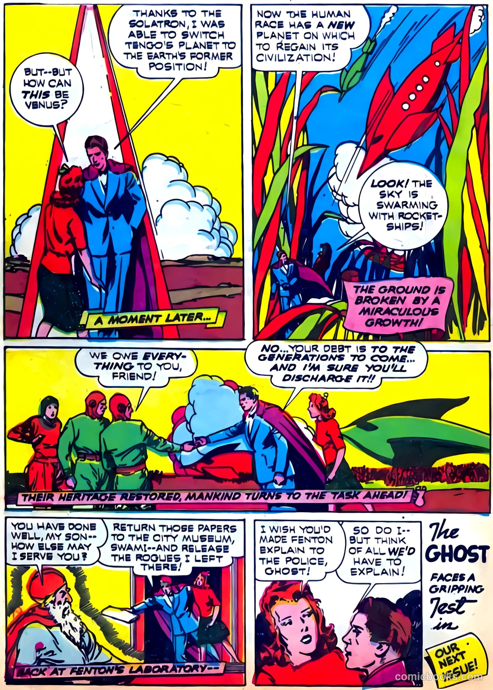 Thrilling Comics #32 (1940) — page 10 of 19