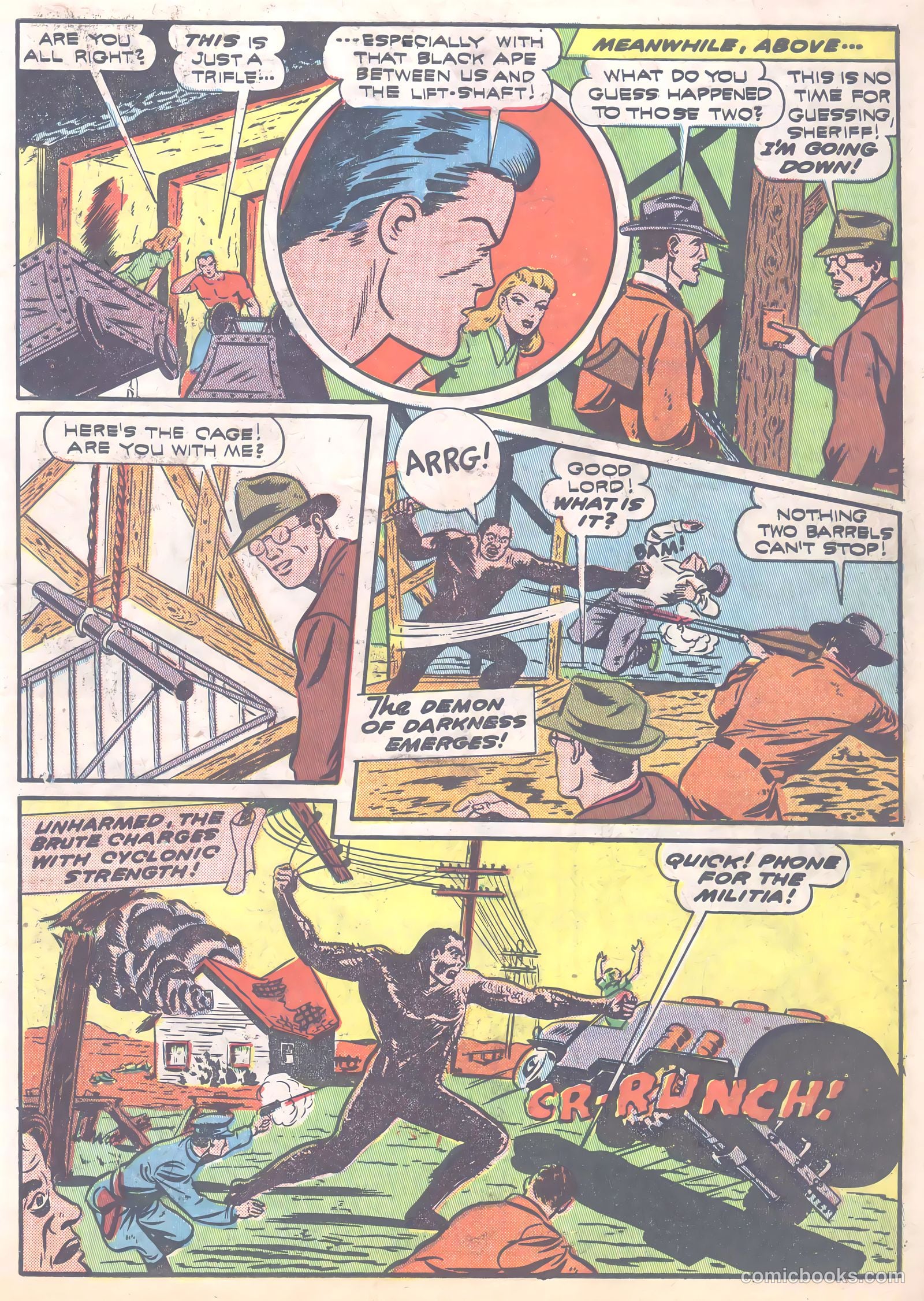 Thrilling Comics #32 (1940) — page 11 of 19