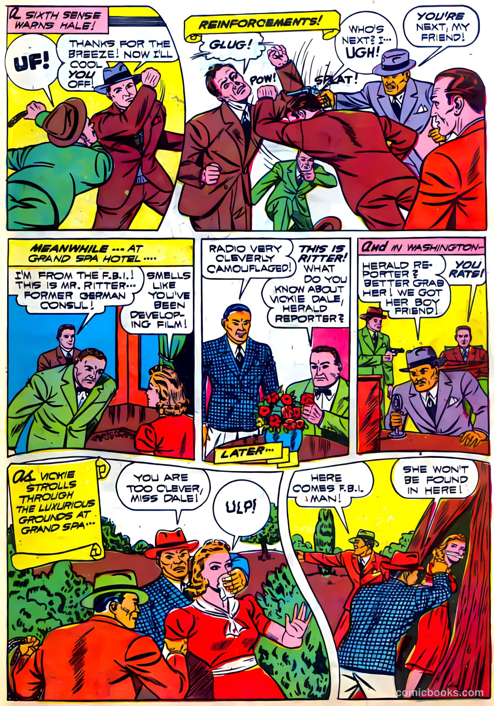 Thrilling Comics #32 (1940) — page 12 of 19