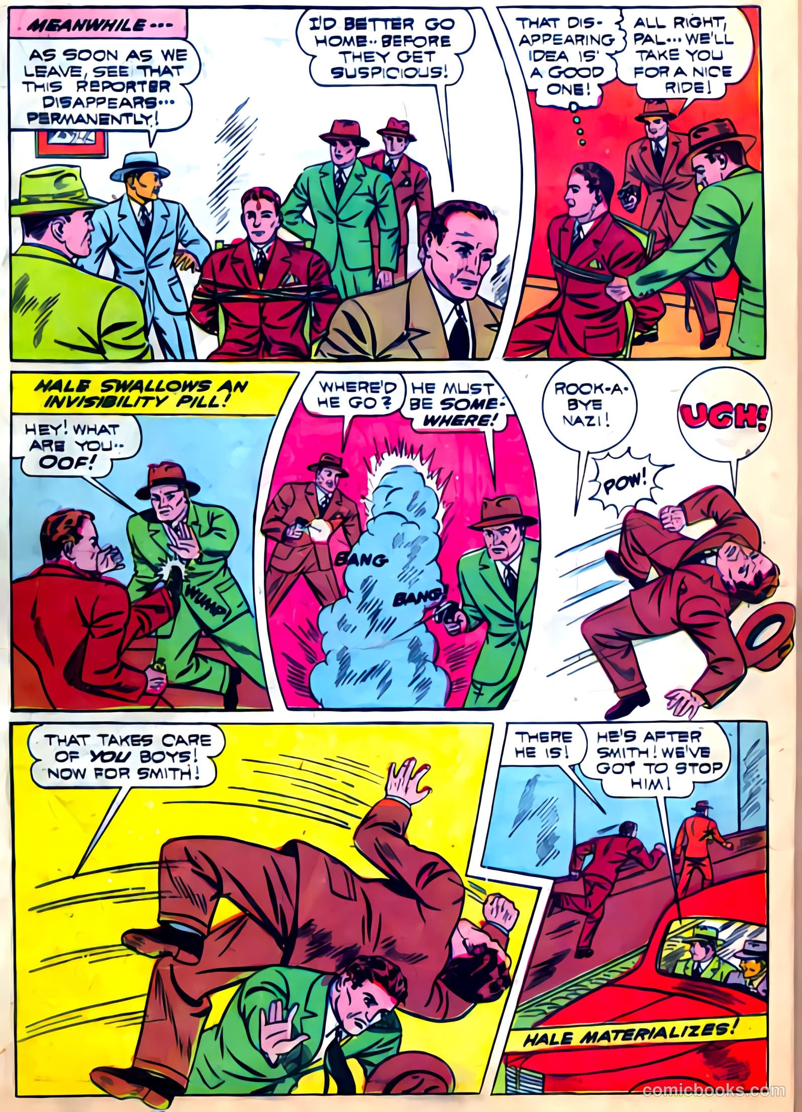 Thrilling Comics #32 (1940) — page 13 of 19