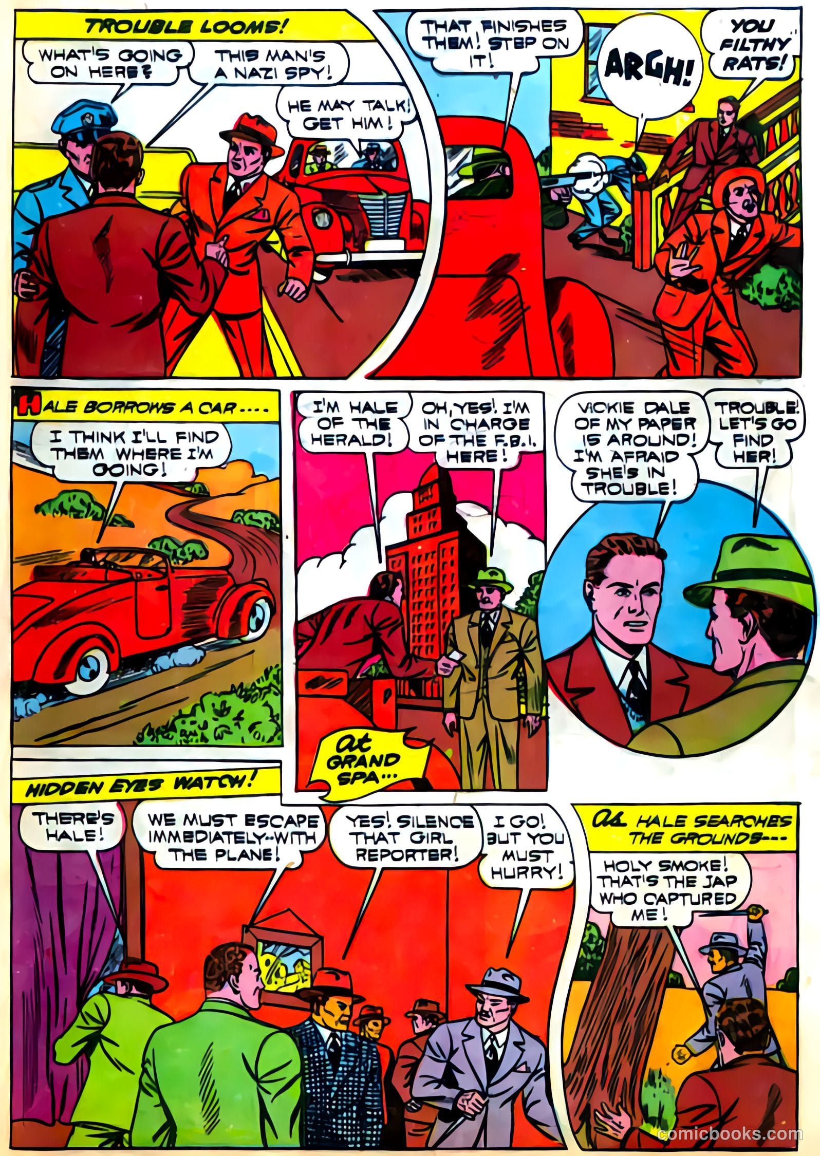 Thrilling Comics #32 (1940) — page 14 of 19