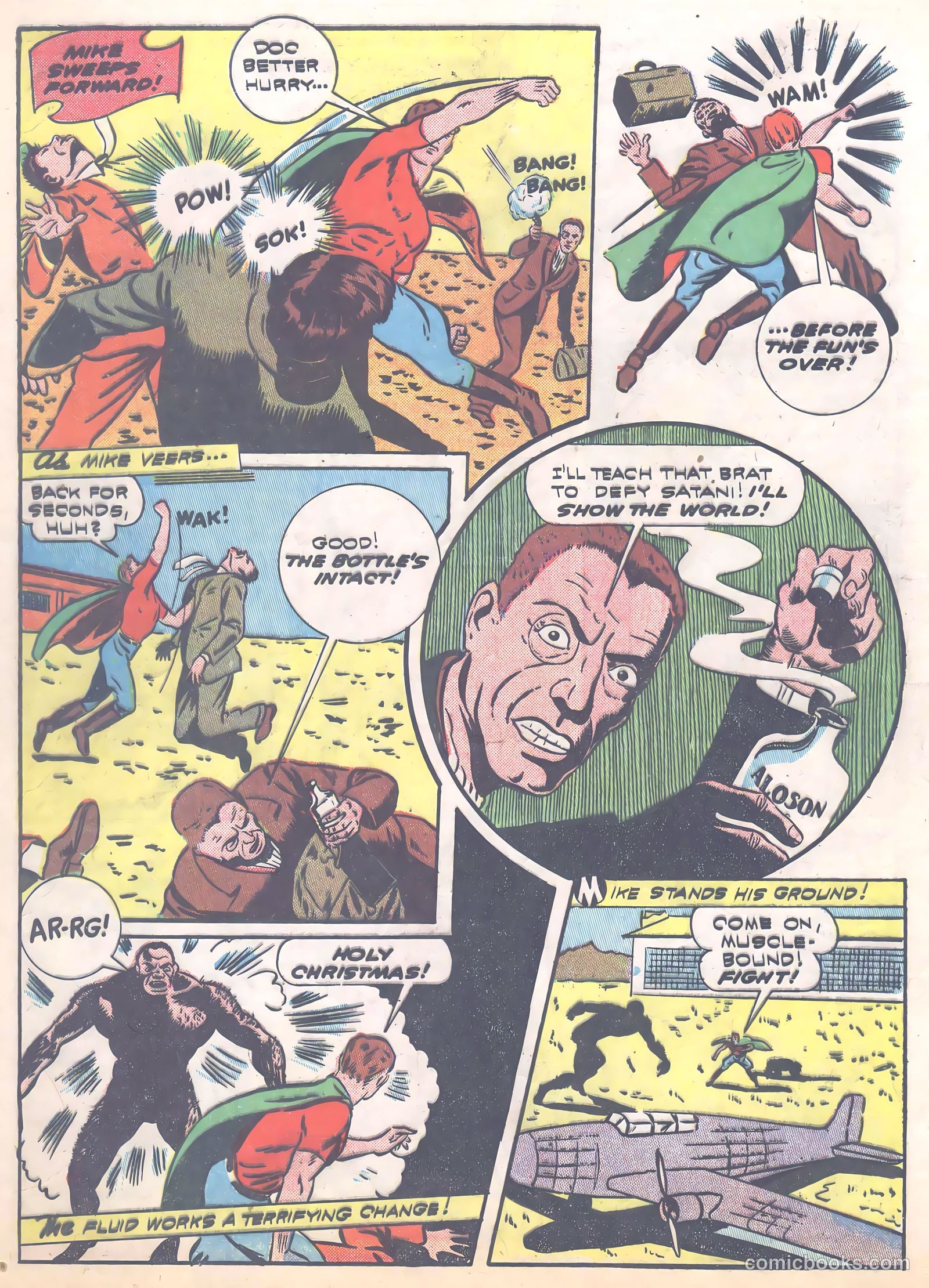 Thrilling Comics #32 (1940) — page 16 of 19