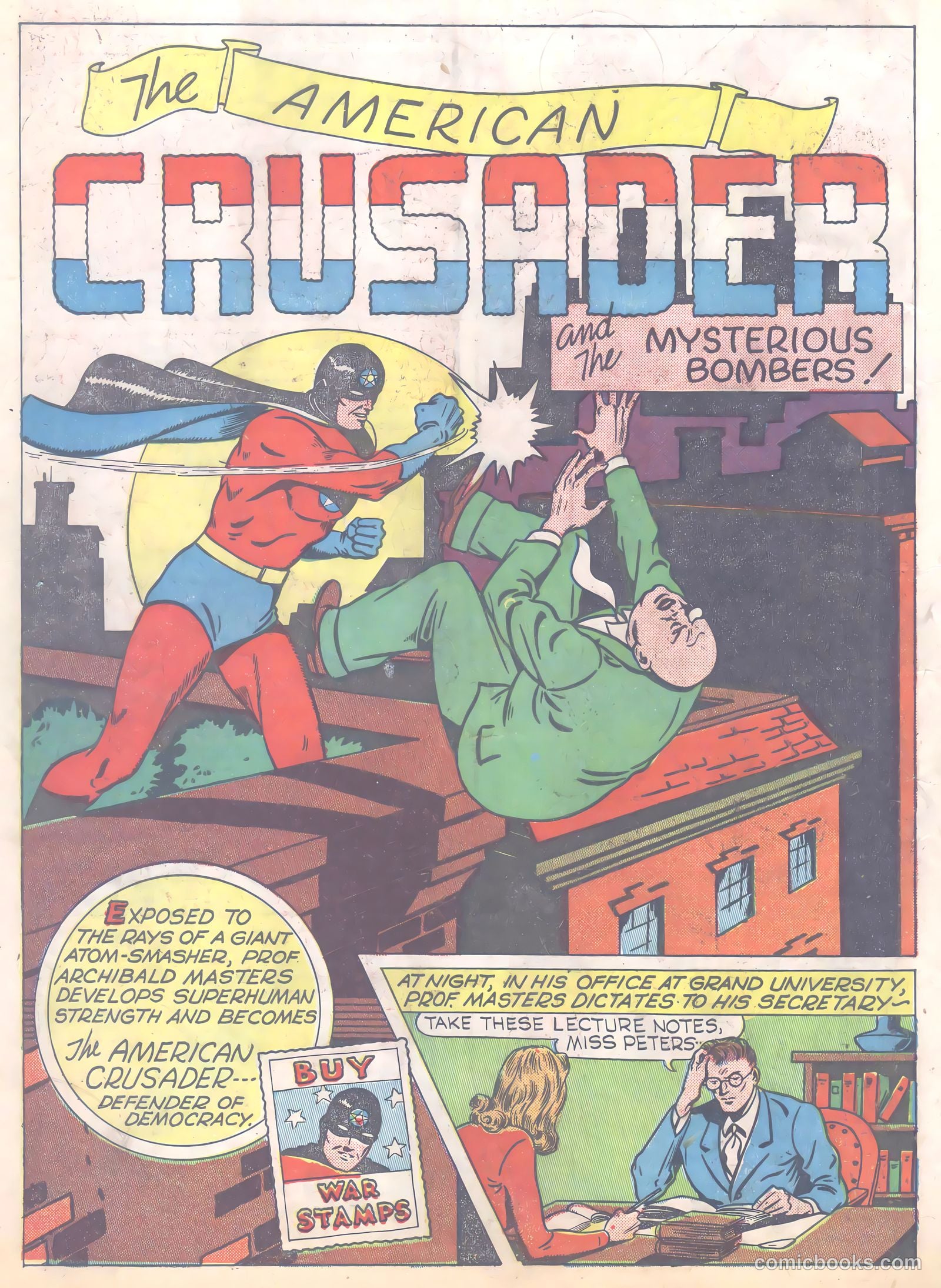 Thrilling Comics #32 (1940) — page 18 of 19