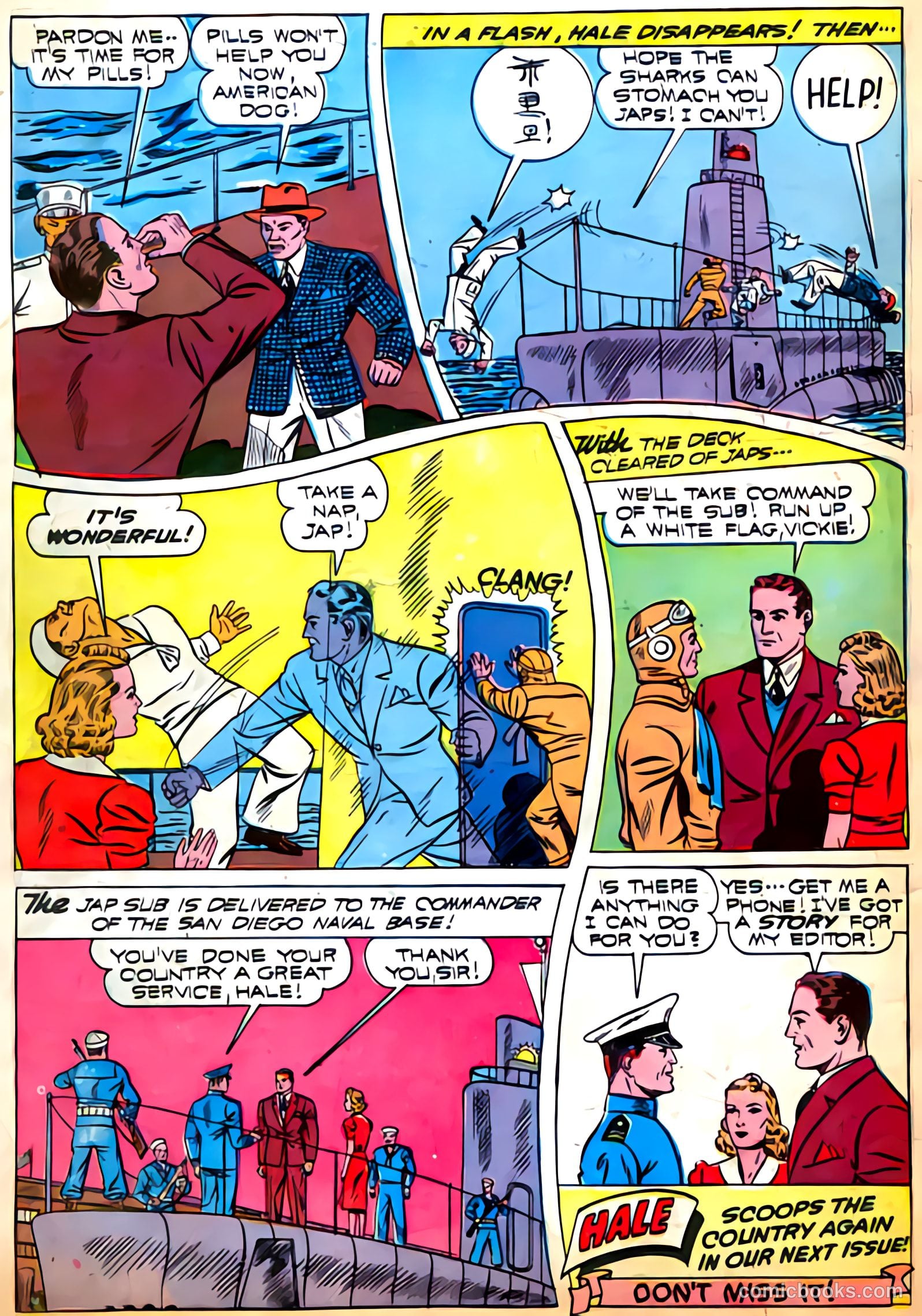 Thrilling Comics #32 (1940) — page 19 of 19