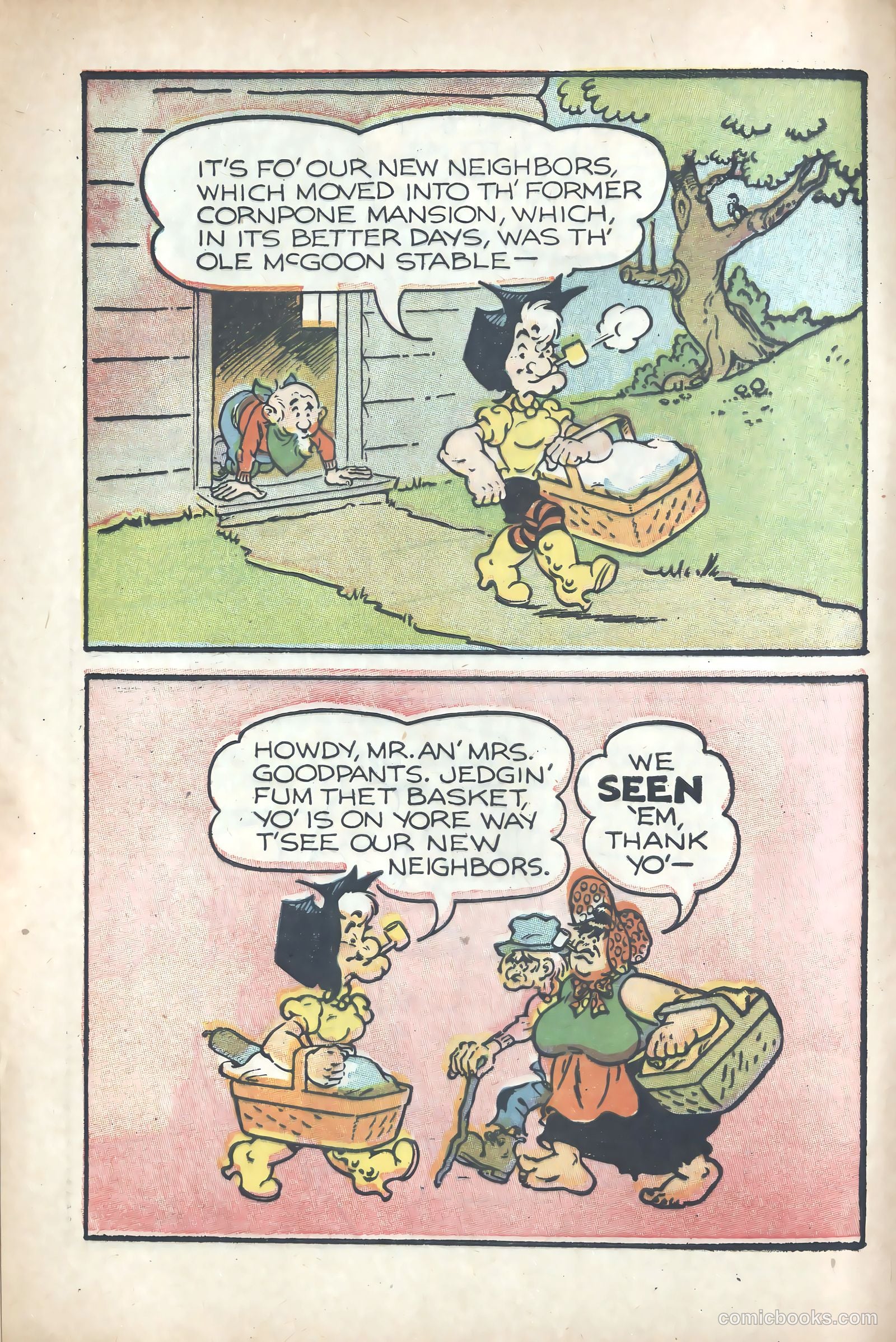 Mammy Yokum and the Great Dogpatch Mystery #nn (1956) — page 4 of 20