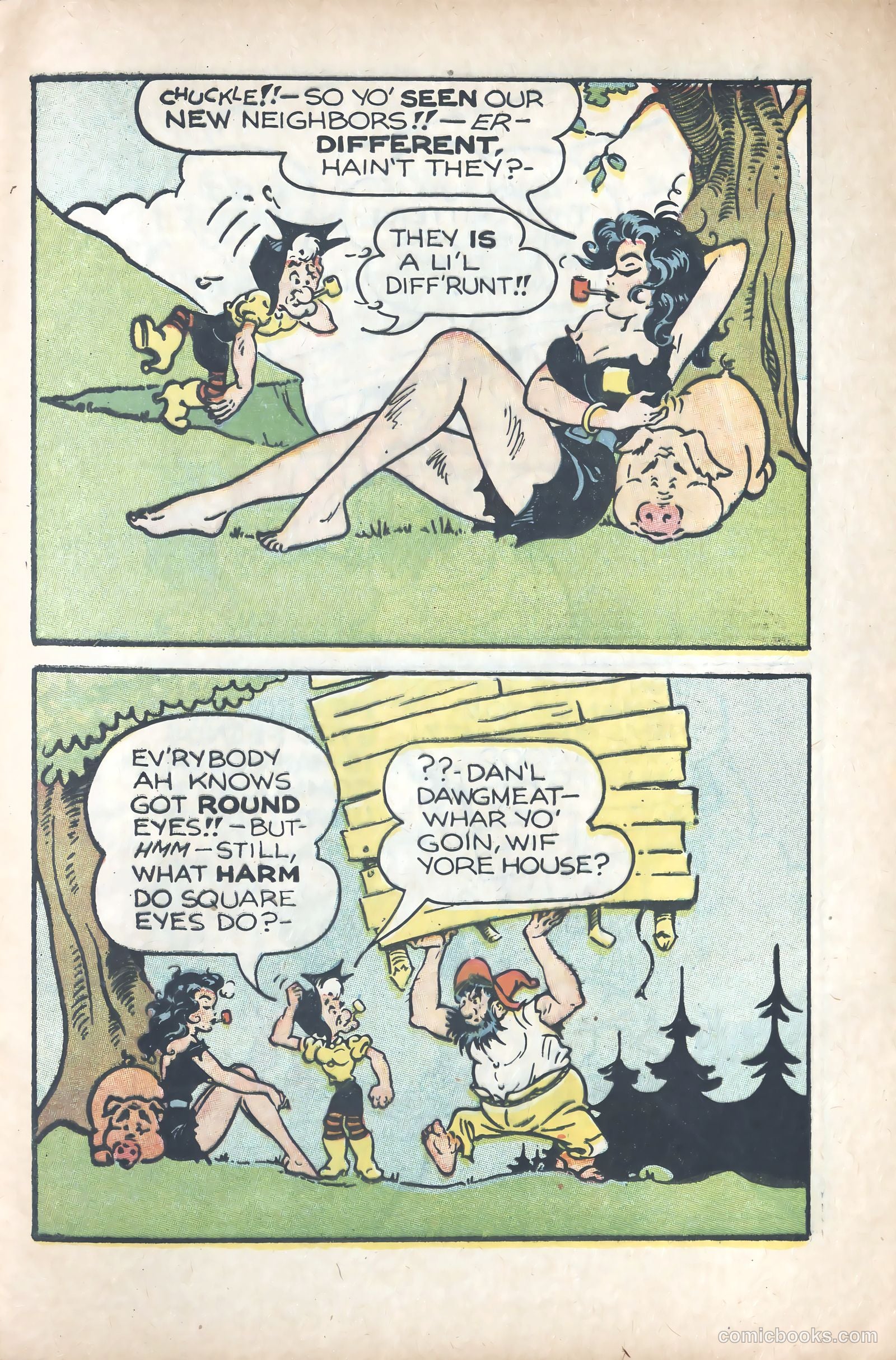 Mammy Yokum and the Great Dogpatch Mystery #nn (1956) — page 9 of 20