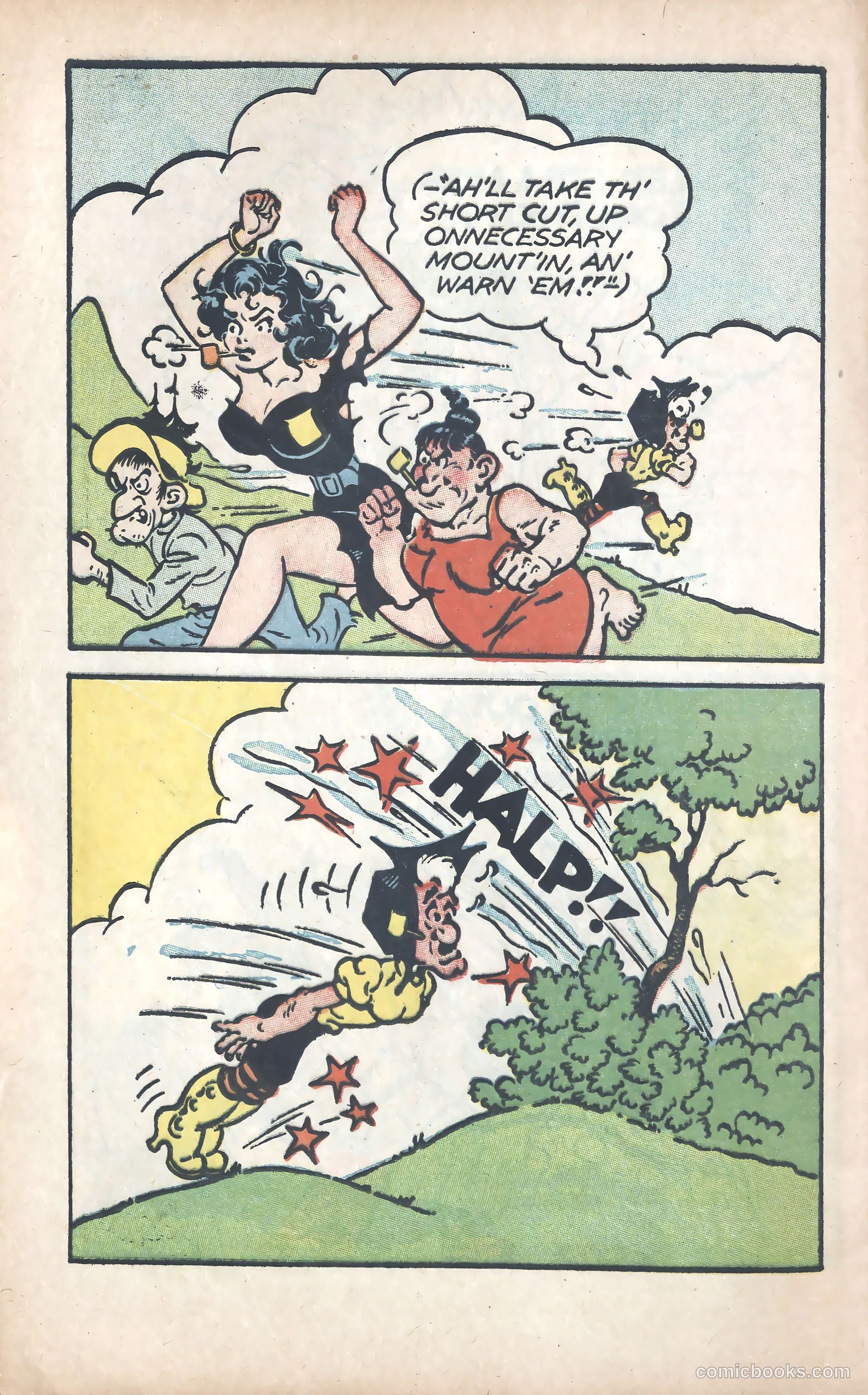 Mammy Yokum and the Great Dogpatch Mystery #nn (1956) — page 12 of 20