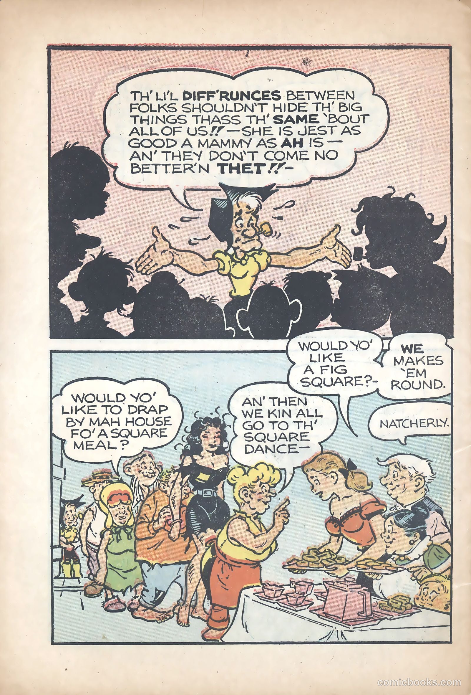 Mammy Yokum and the Great Dogpatch Mystery #nn (1956) — page 18 of 20