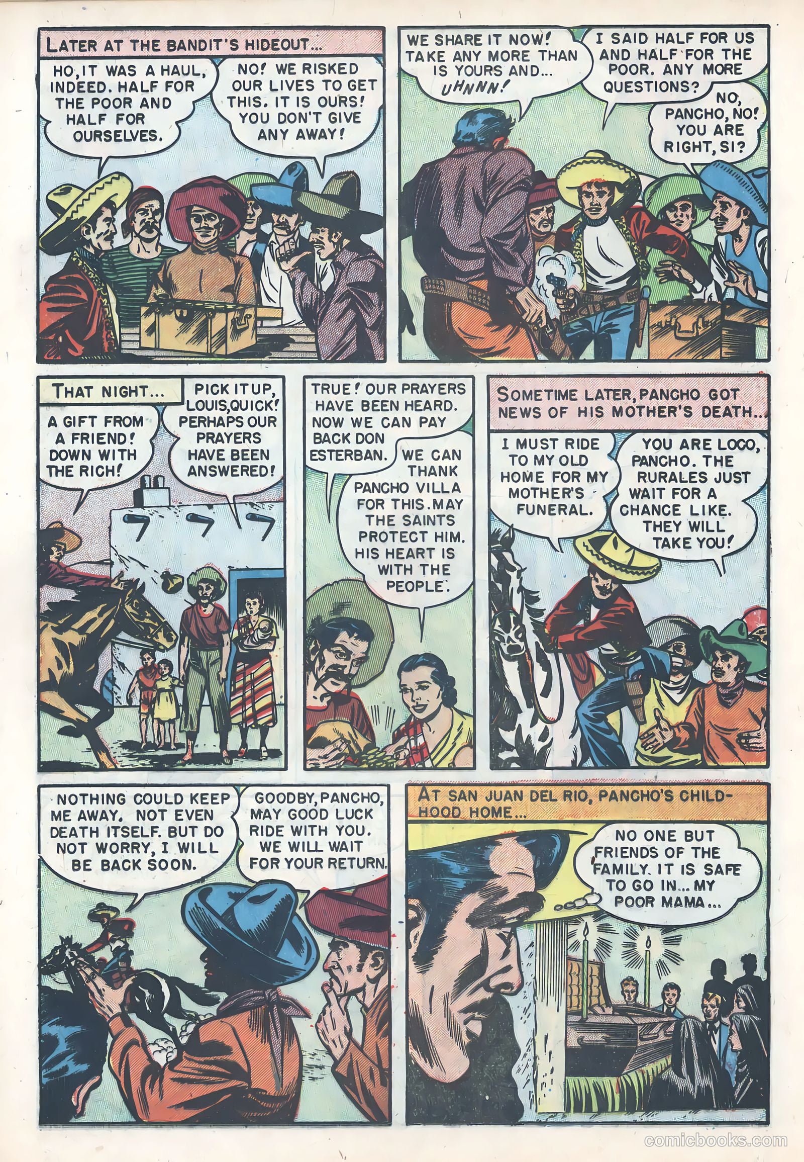 Pancho Villa #1 (1950) — page 12 of 37