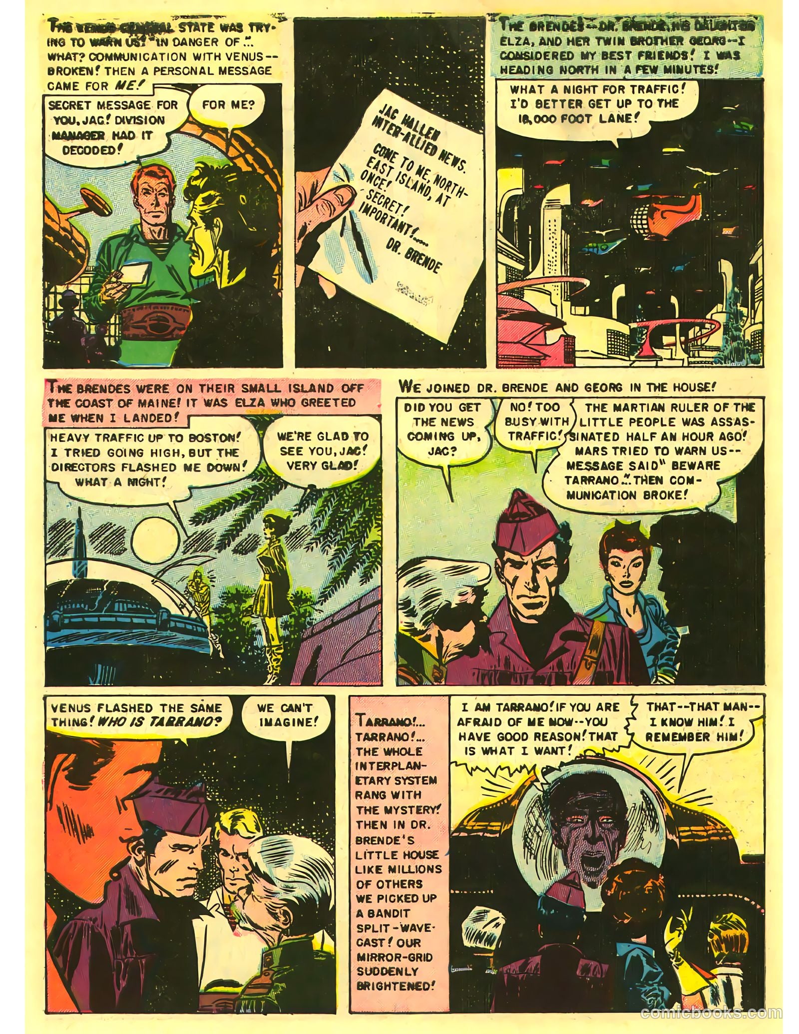 Attack on Planet Mars #1 (1951) — page 5 of 35