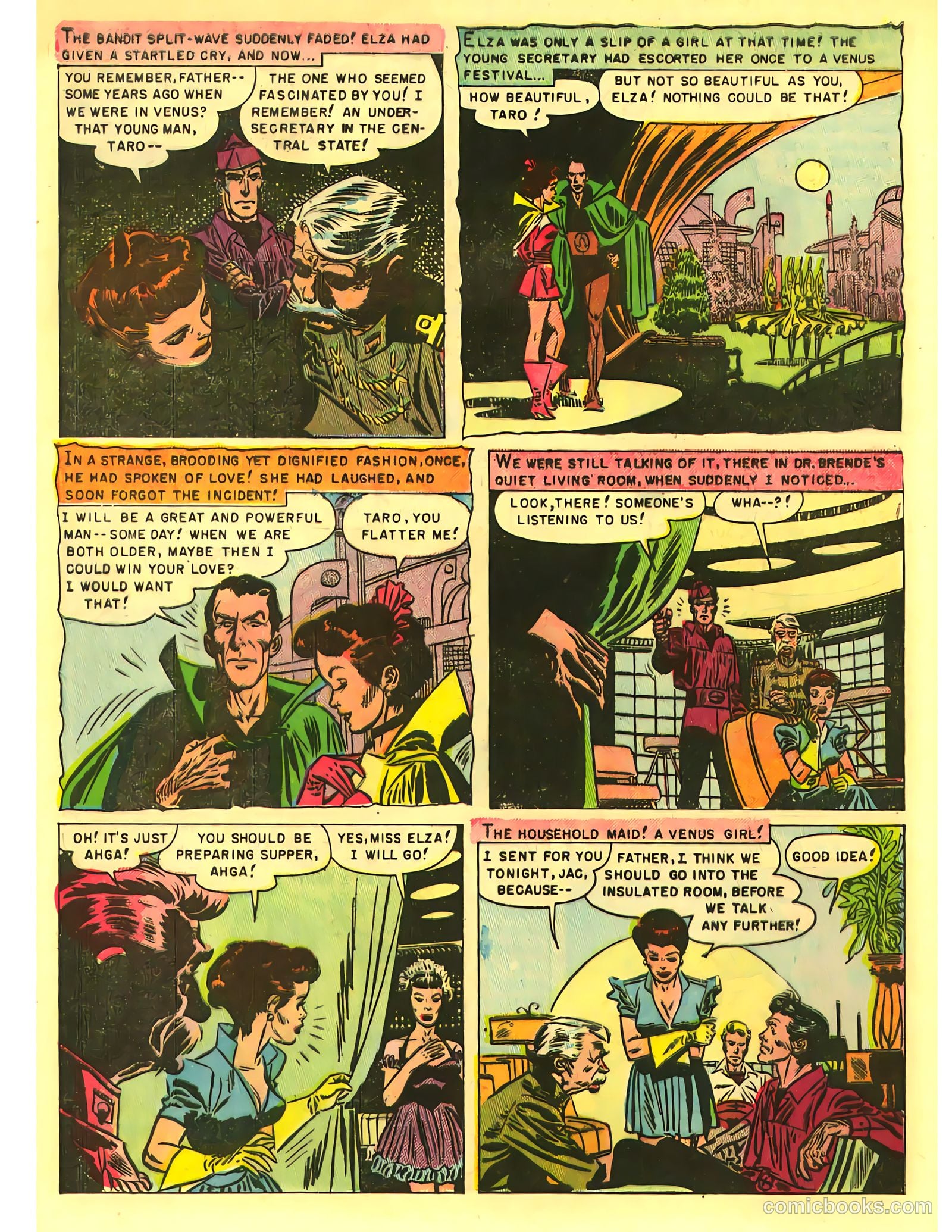 Attack on Planet Mars #1 (1951) — page 6 of 35