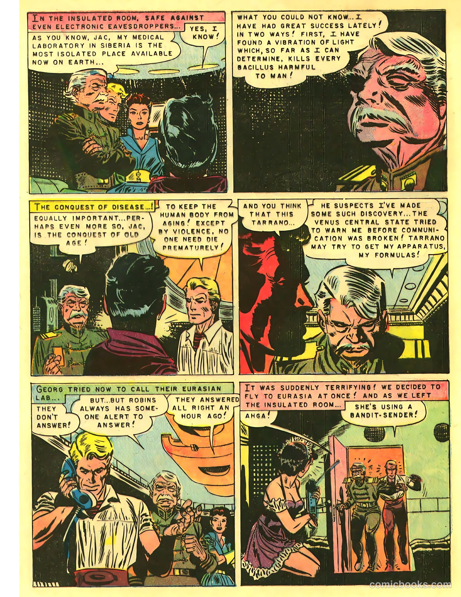 Attack on Planet Mars #1 (1951) — page 7 of 35