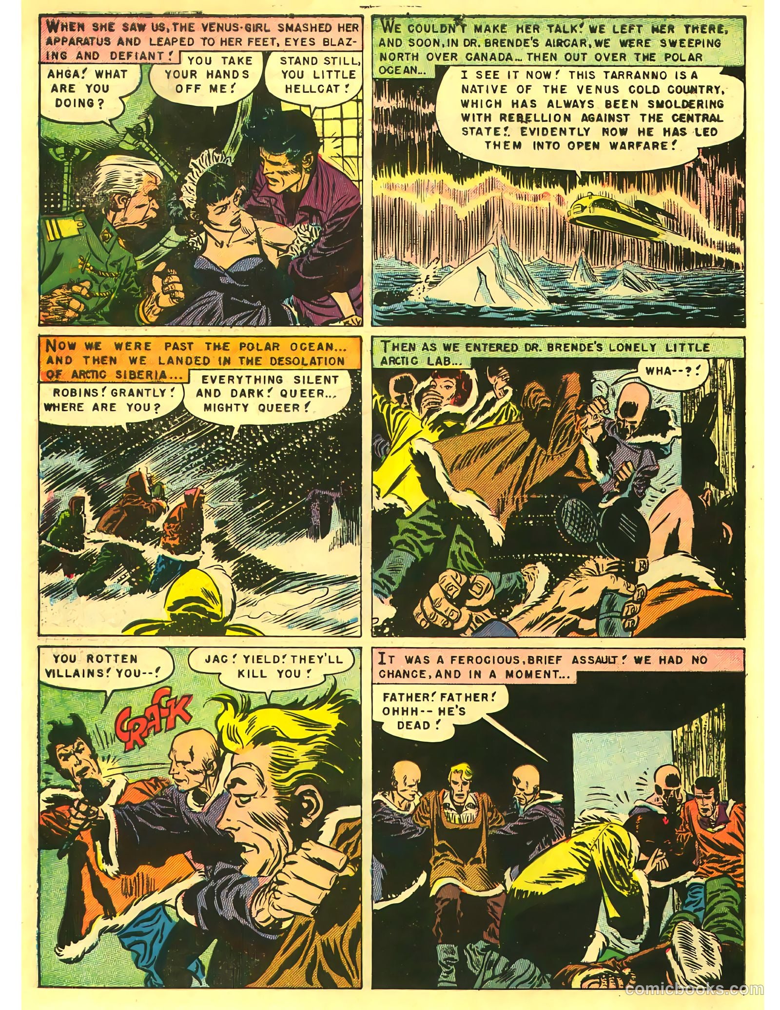 Attack on Planet Mars #1 (1951) — page 8 of 35